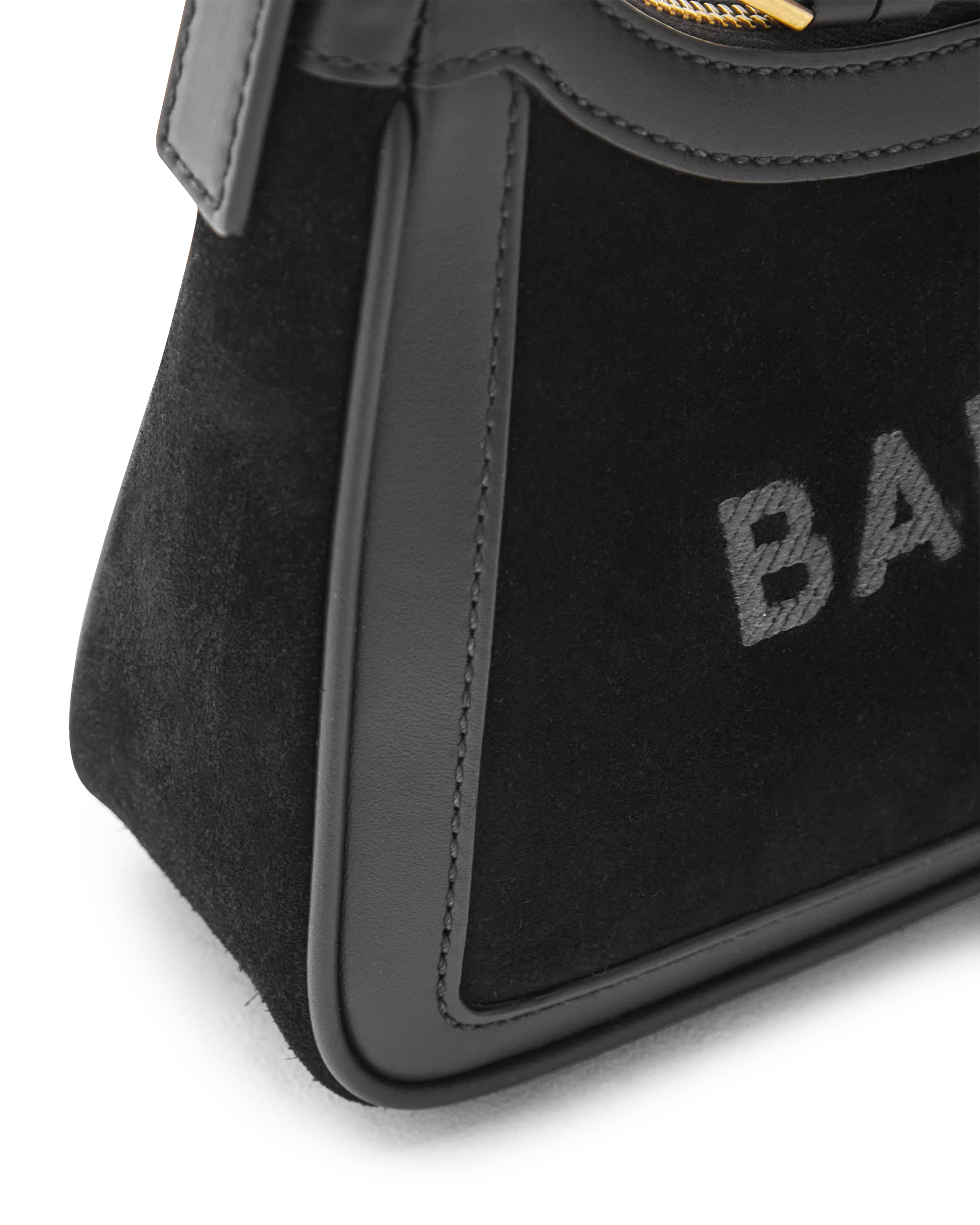 B-Army Suede Shoulder Bag