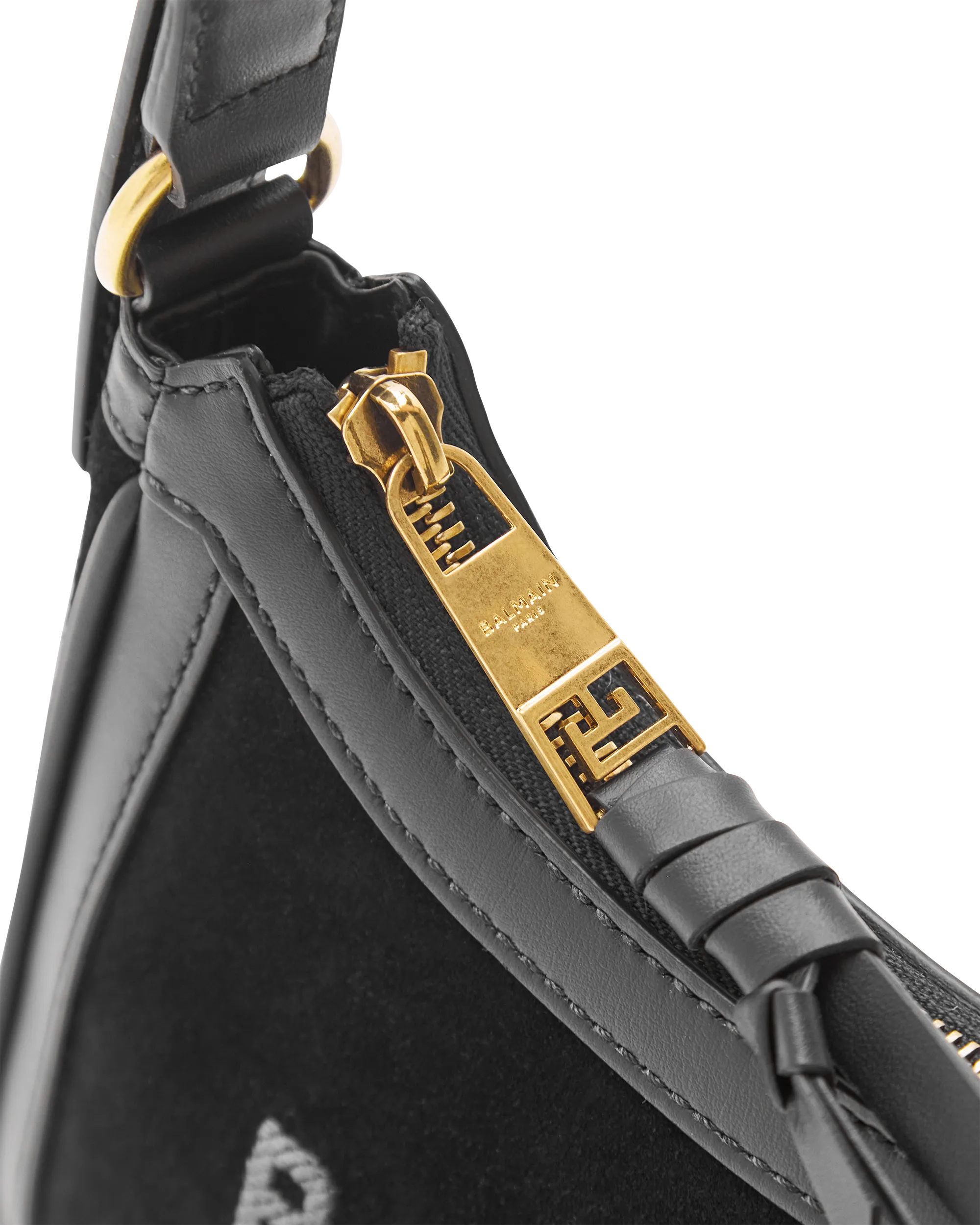 B-Army Suede Shoulder Bag