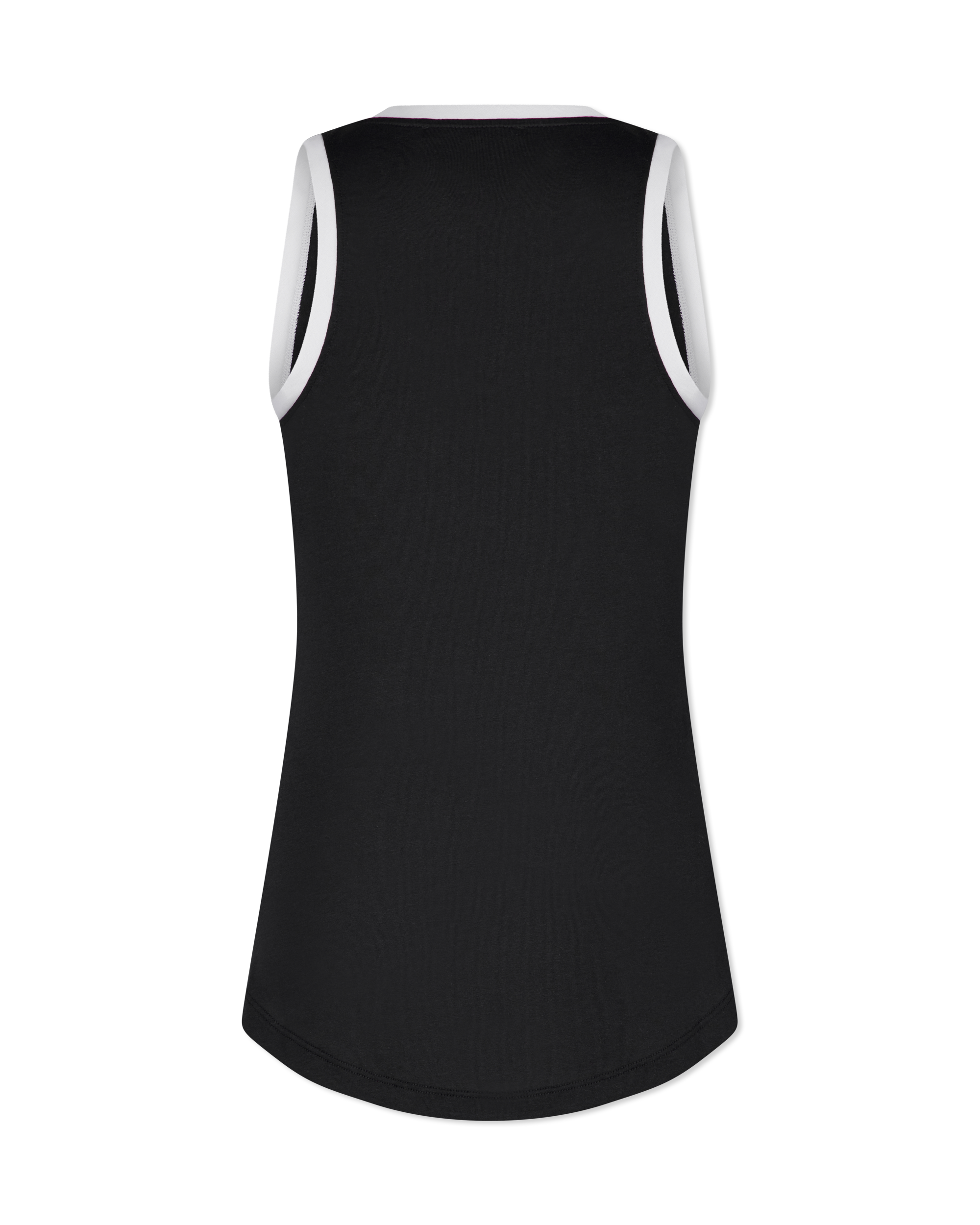 Flocked Balmain Beauty Print Tank Top