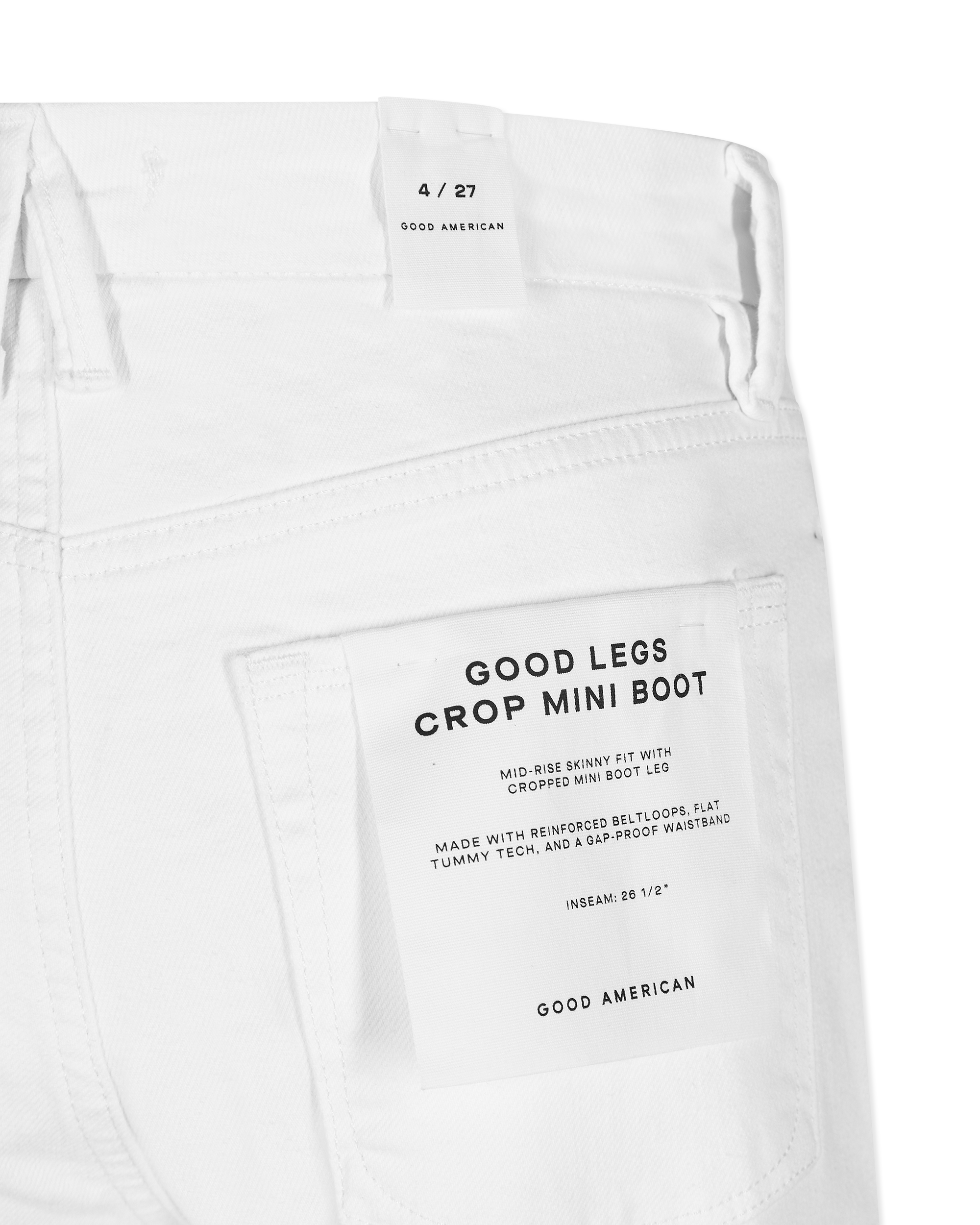 Good Legs Crop Mini Boot Jeans