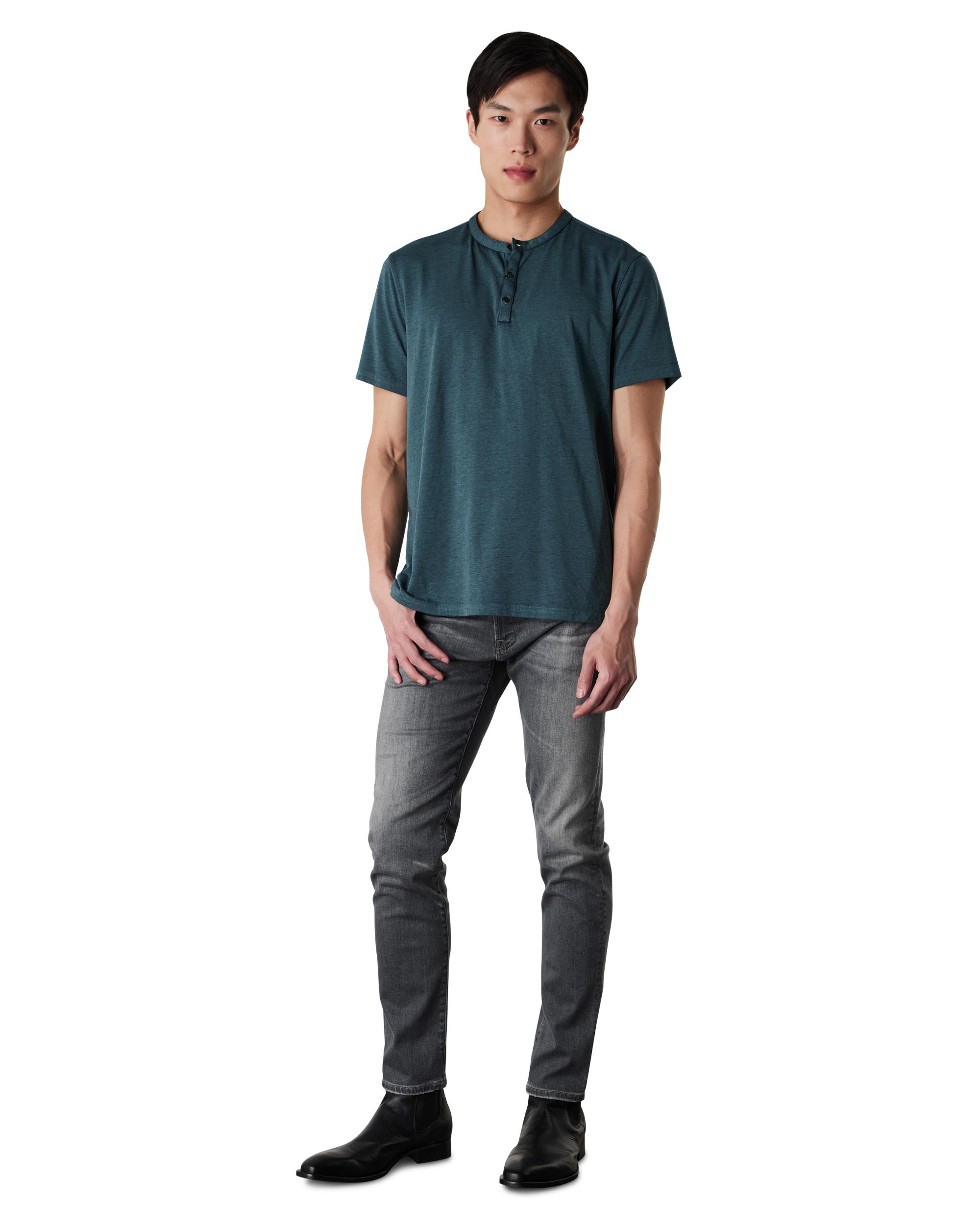 Duke Short Sleeve Henley