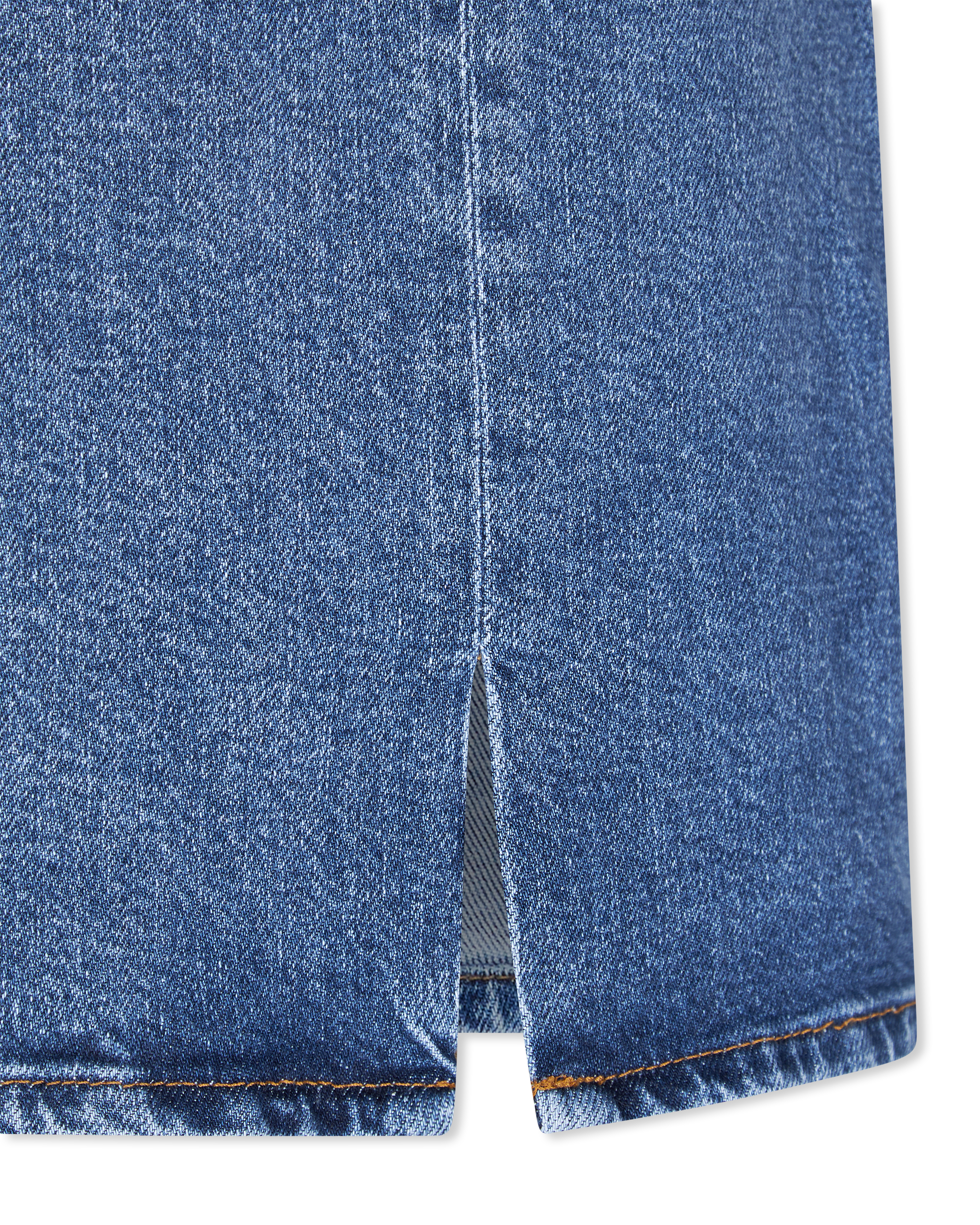 Denim Mini Skirt