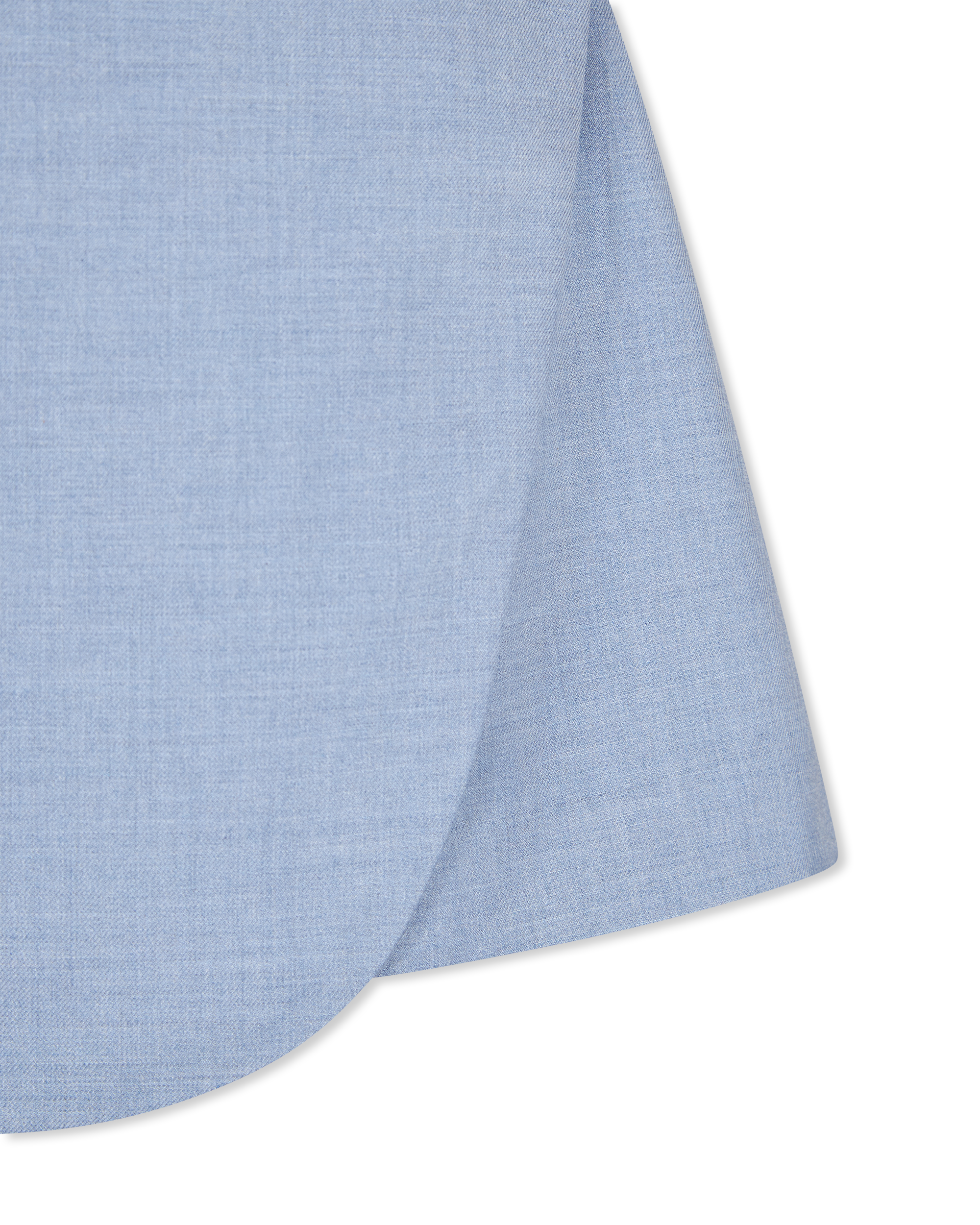 Twill Suiting Wrap Skort