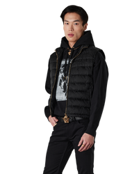 Barocco Jacquard Puffer Vest