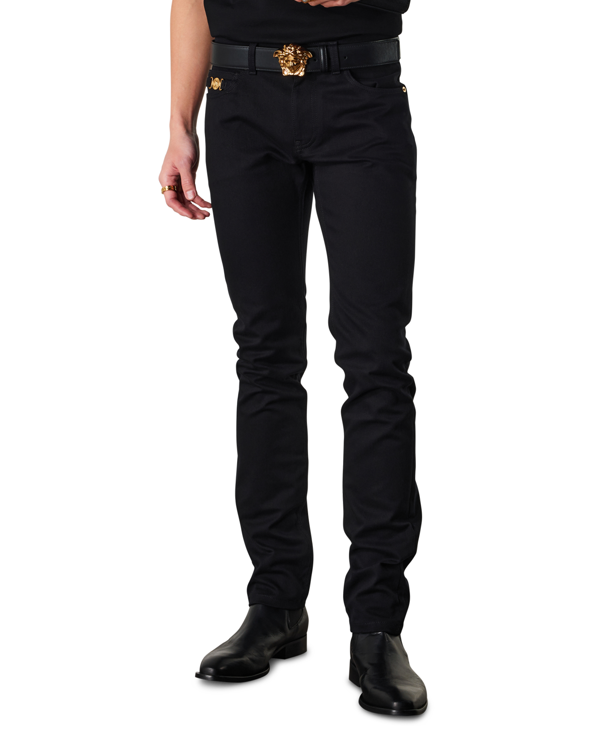 Slim-Fit Stretch Denim Jeans