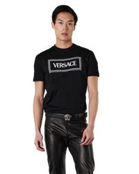 Embroidered '90s Vintage Logo T-Shirt