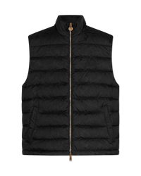 Barocco Jacquard Puffer Vest