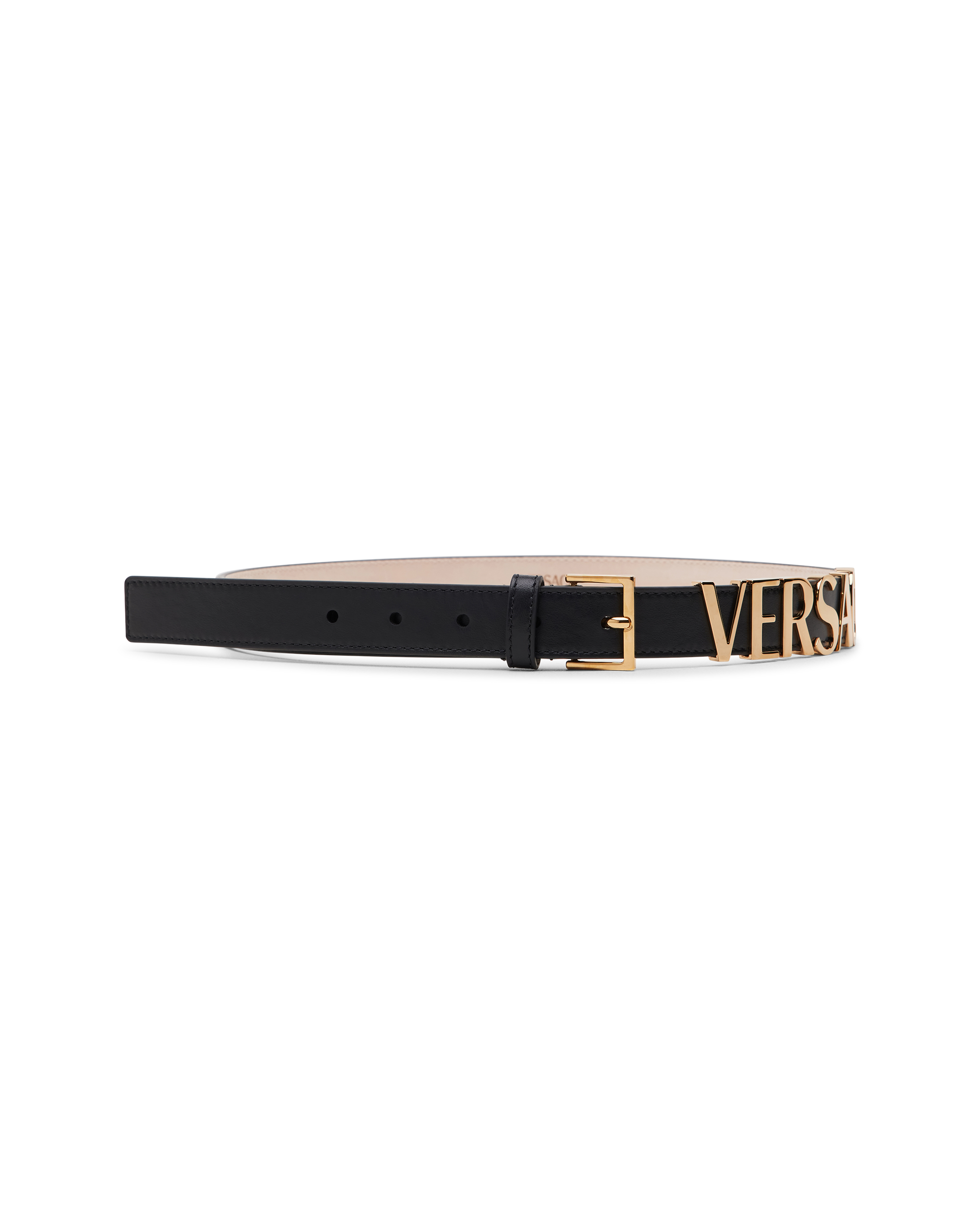 Versace Logo Leather Belt 2.5cm