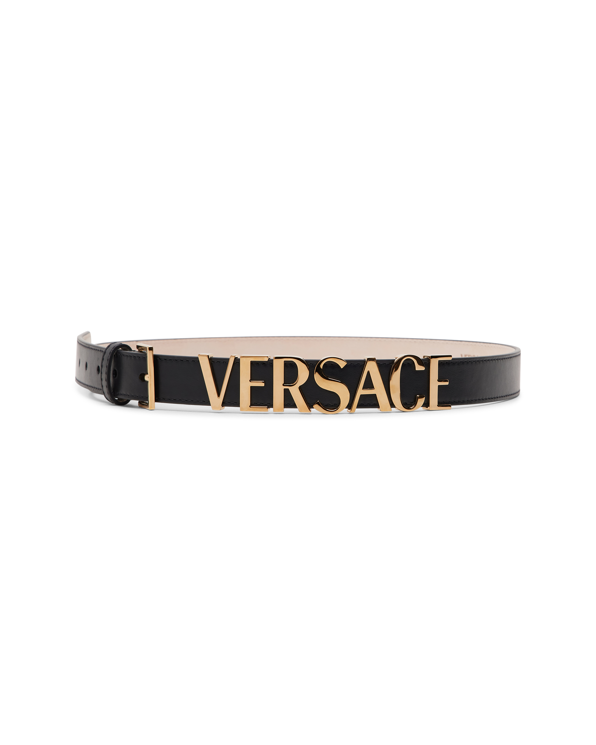 Versace Logo Leather Belt 2.5cm