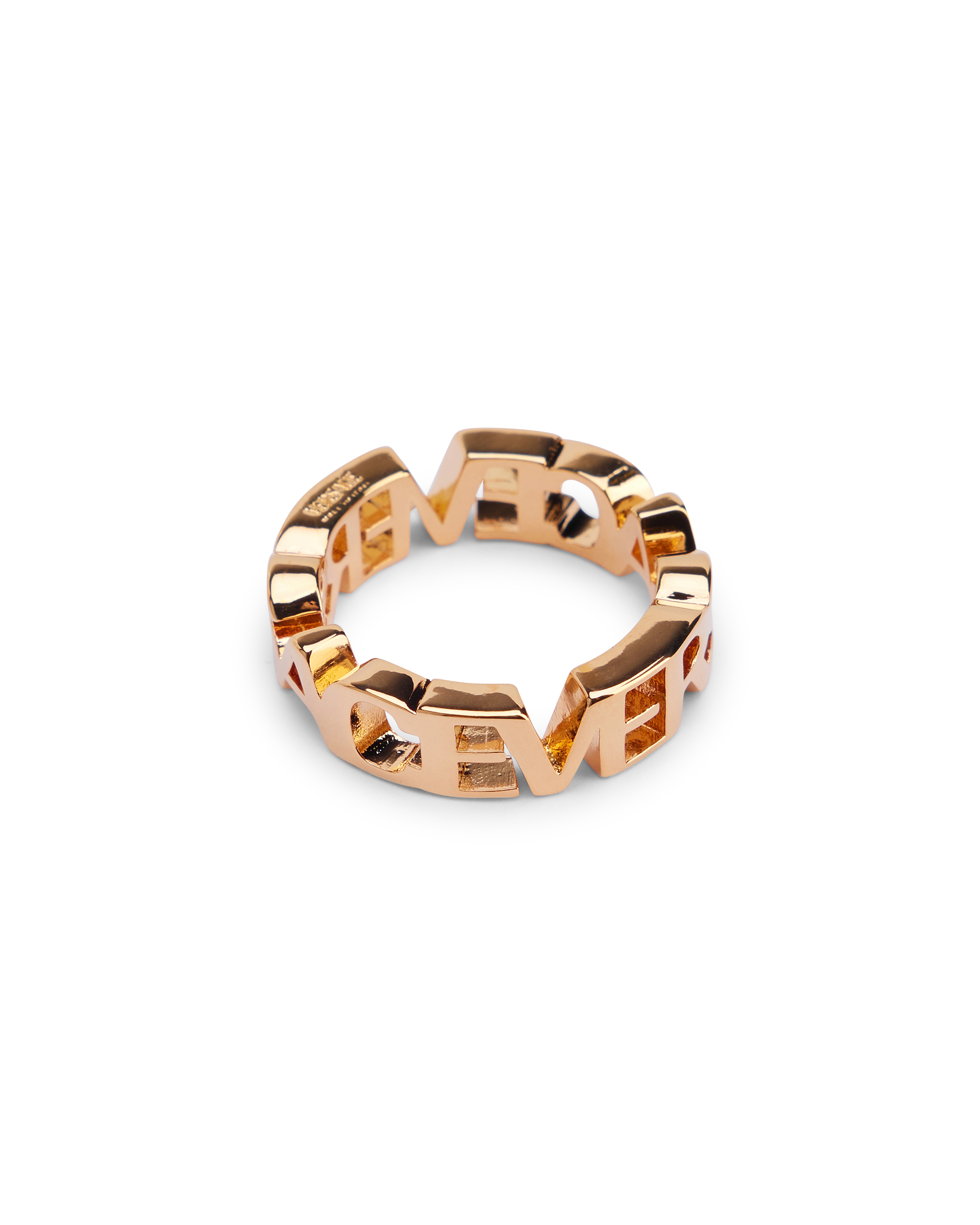 Versace Letter Logo Ring