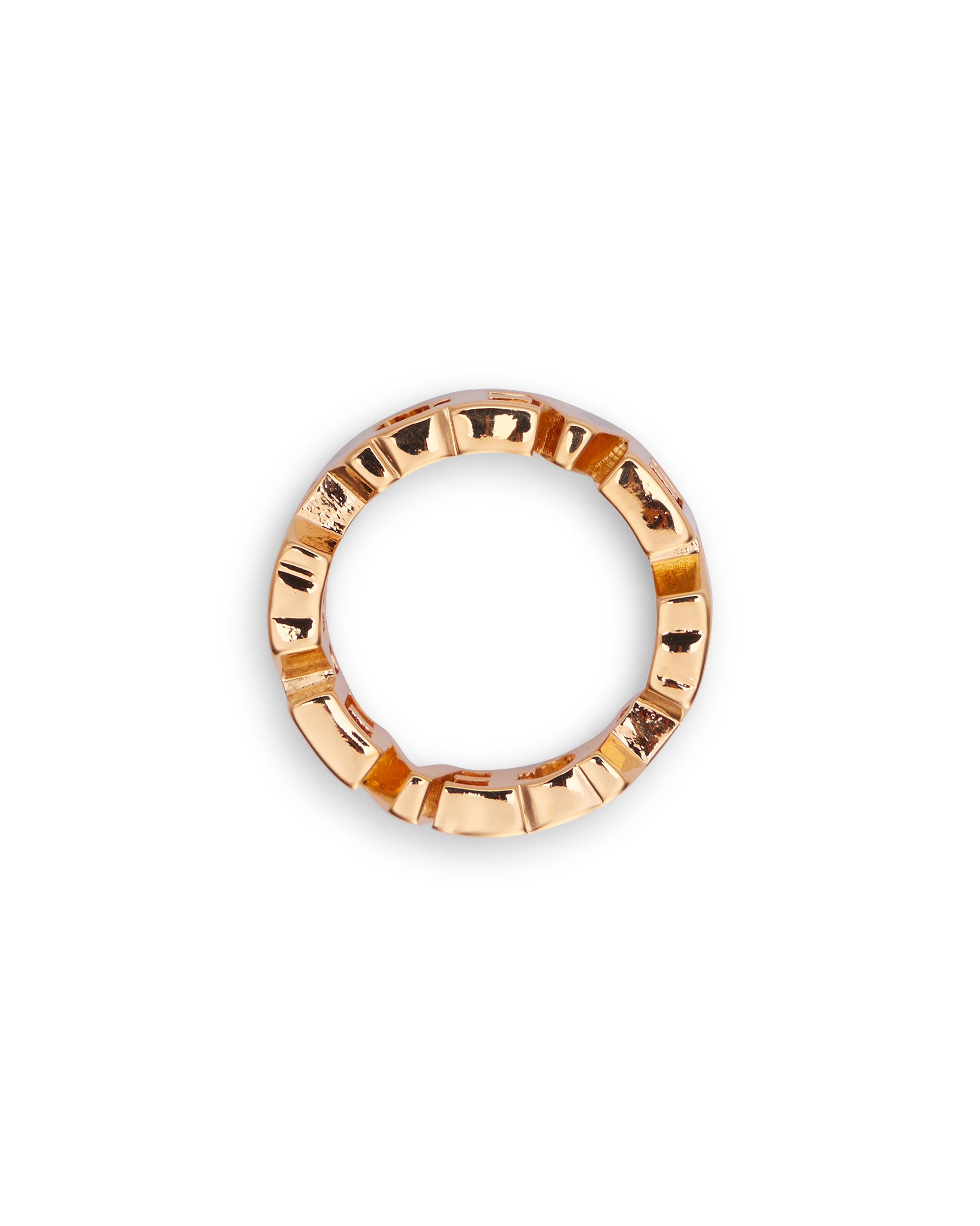 Versace Letter Logo Ring