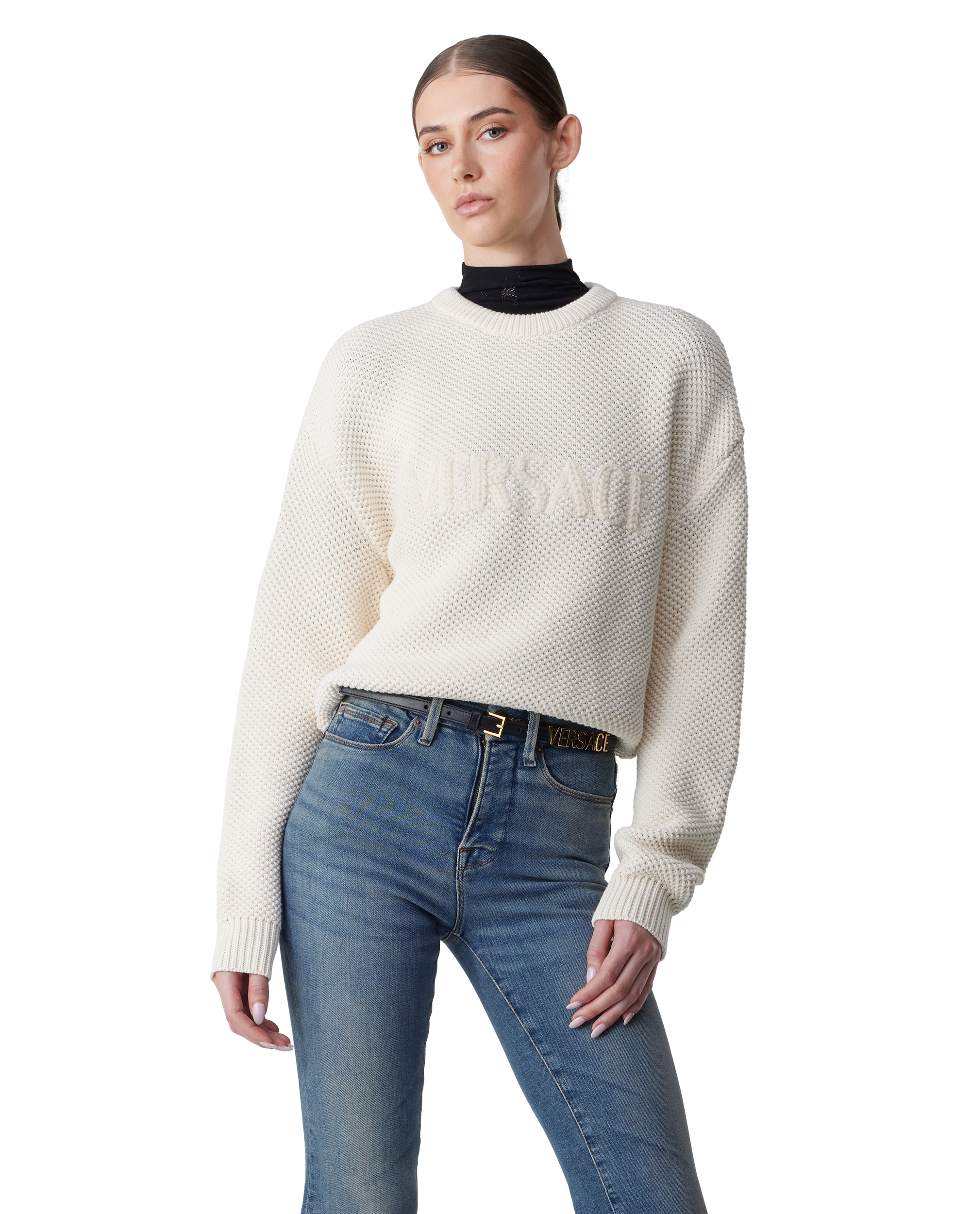 Logo Knit Sweater