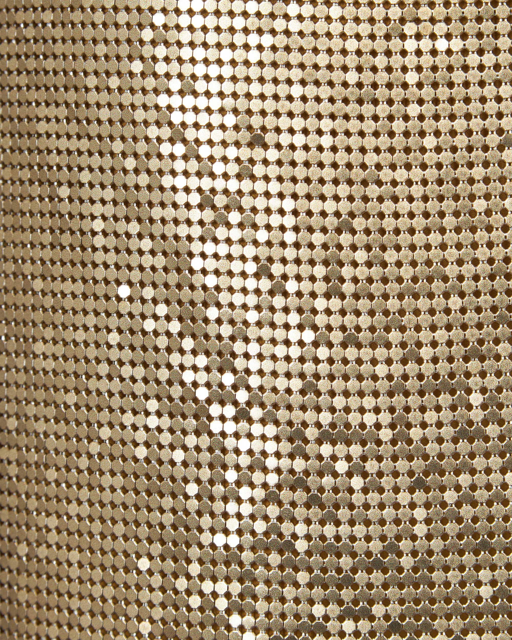 Metal Mesh Slip Mini Dress