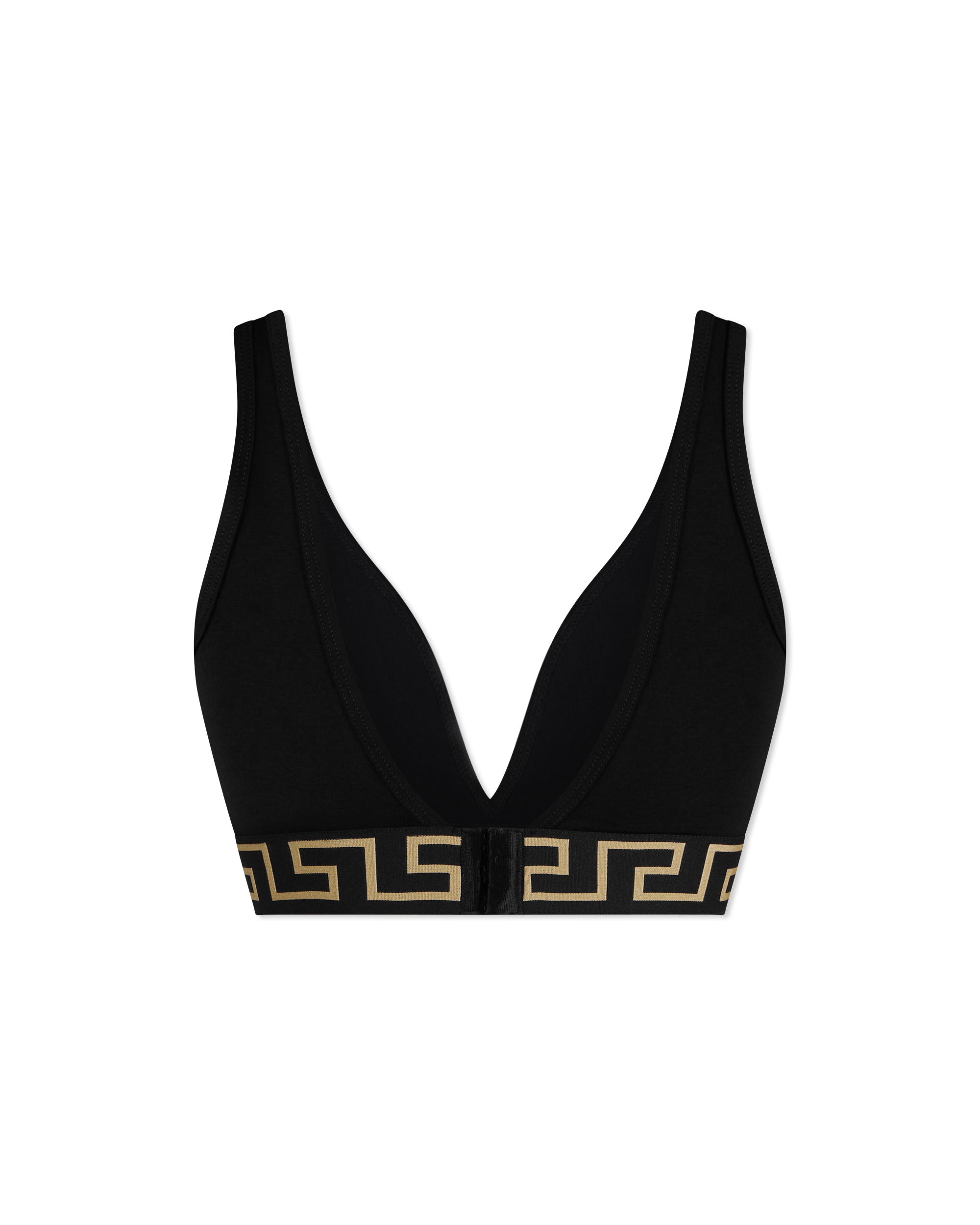 Greca Border Triangle Bralette