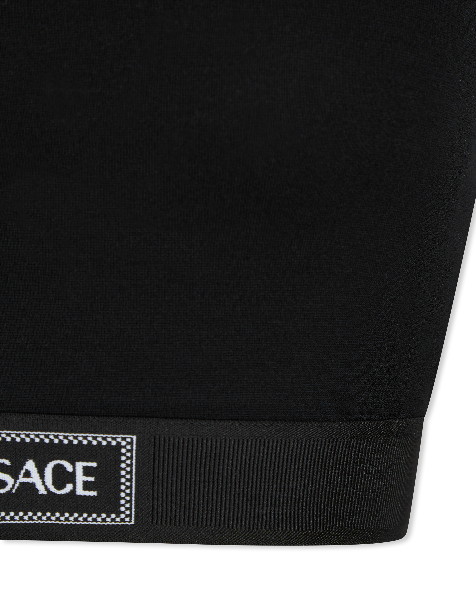 90's Vintage Logo One-Shoulder Crop Top