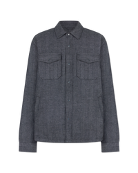 Jameson Quilted Herringbone Shirt Jacket