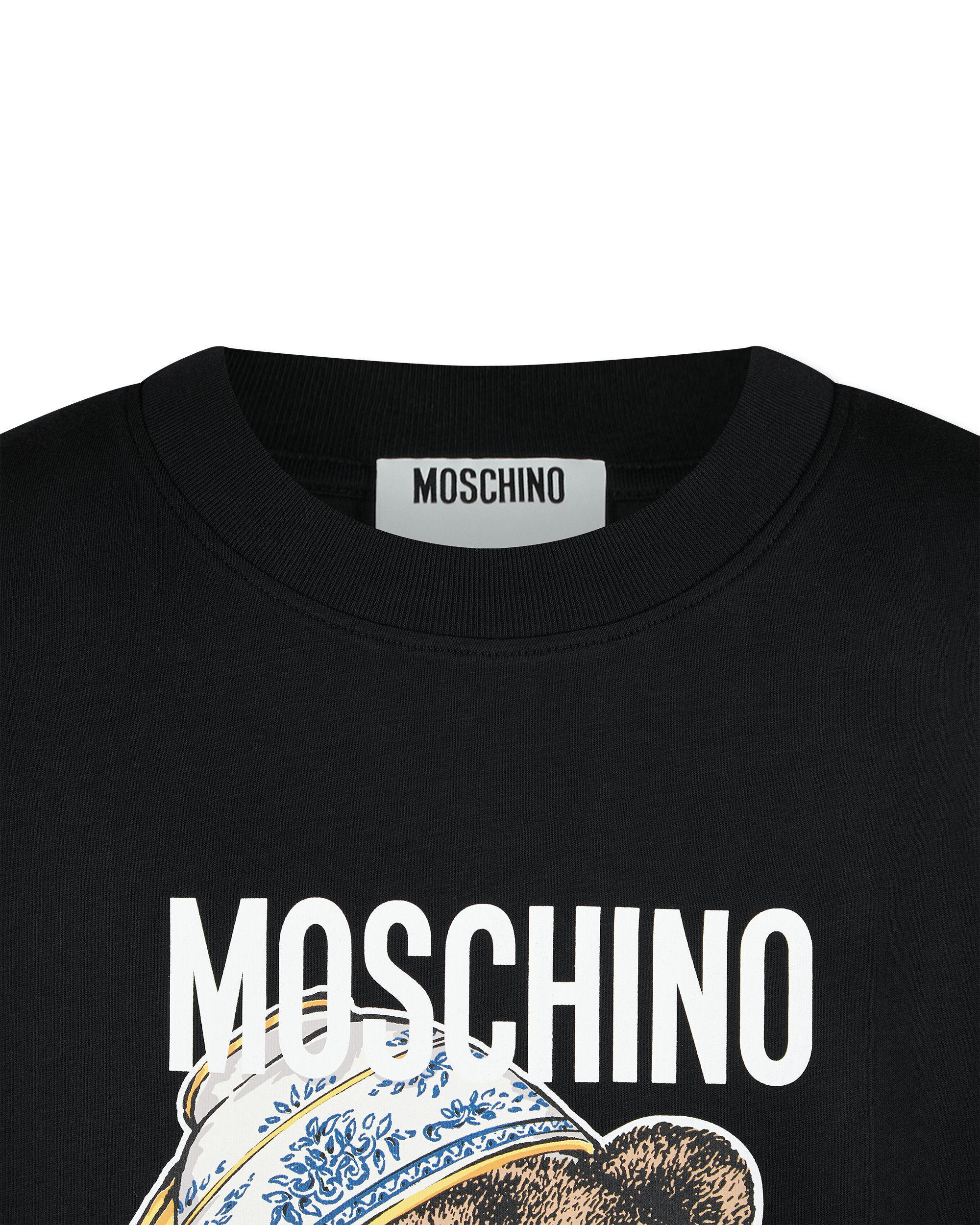 Moschino Teddy Bear Teacup  Logo T-Shirt
