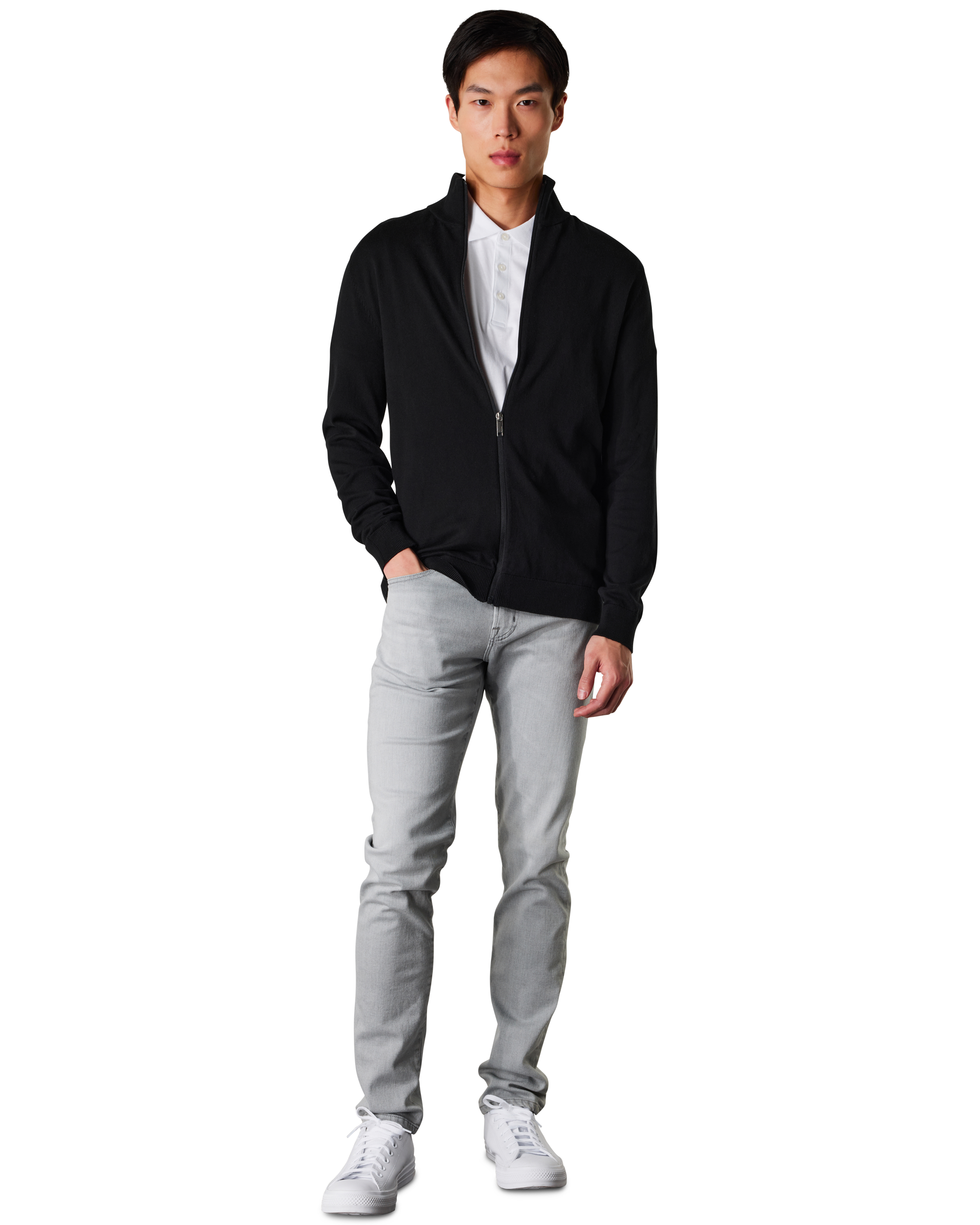 Berg Zip Up Cardigan