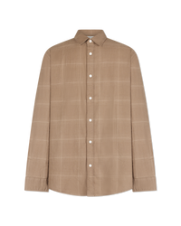 Owen Brushed Slim Flannel Shirt