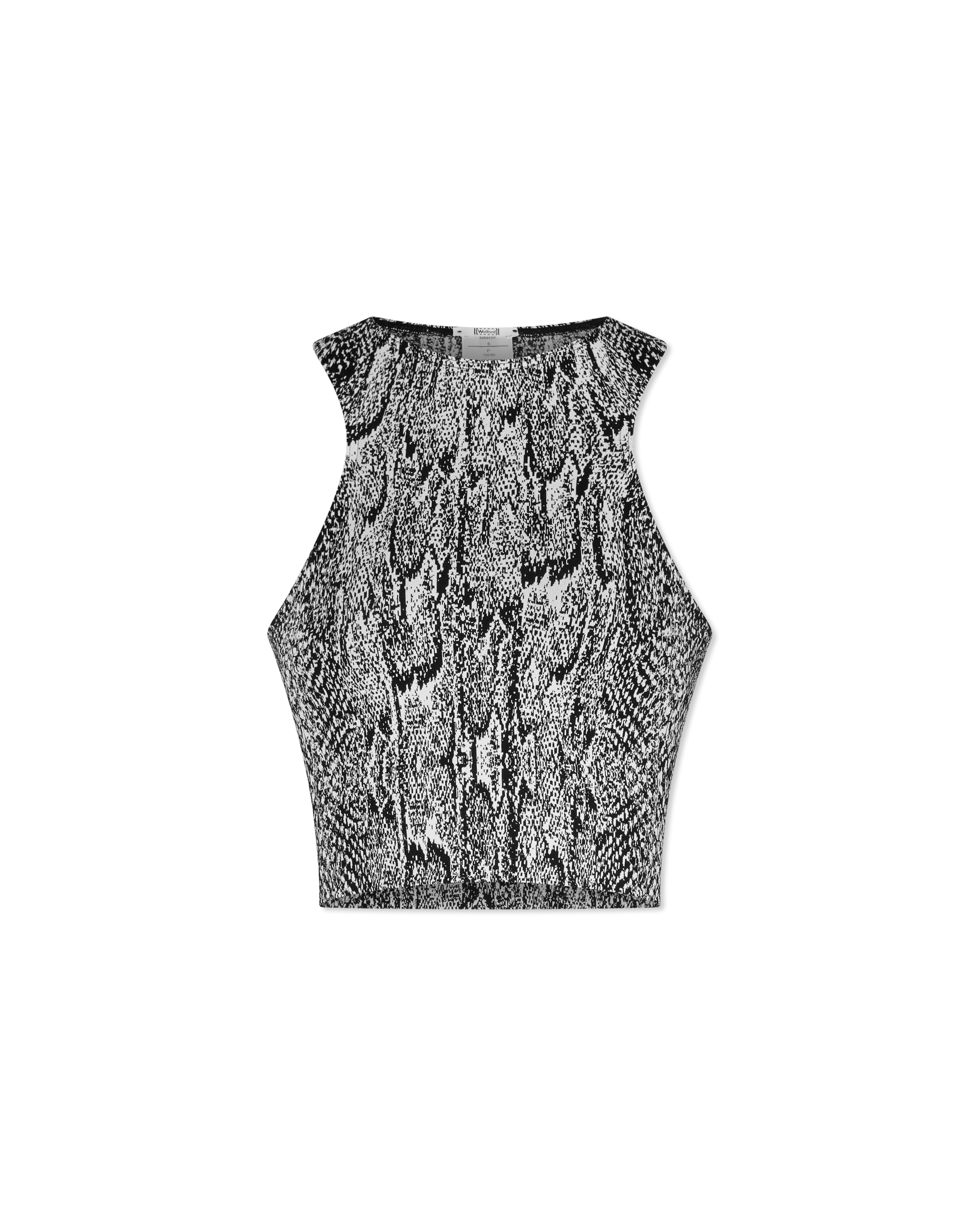 Wolford Python Patterned Crop Top