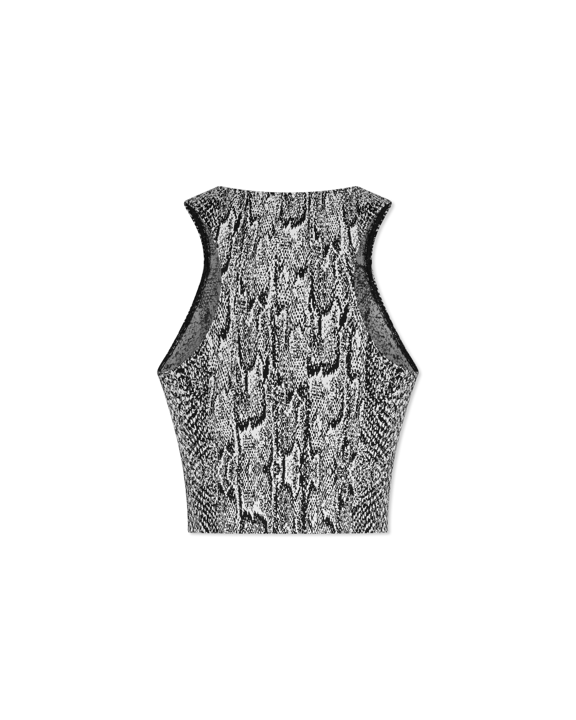 Wolford Python Patterned Crop Top