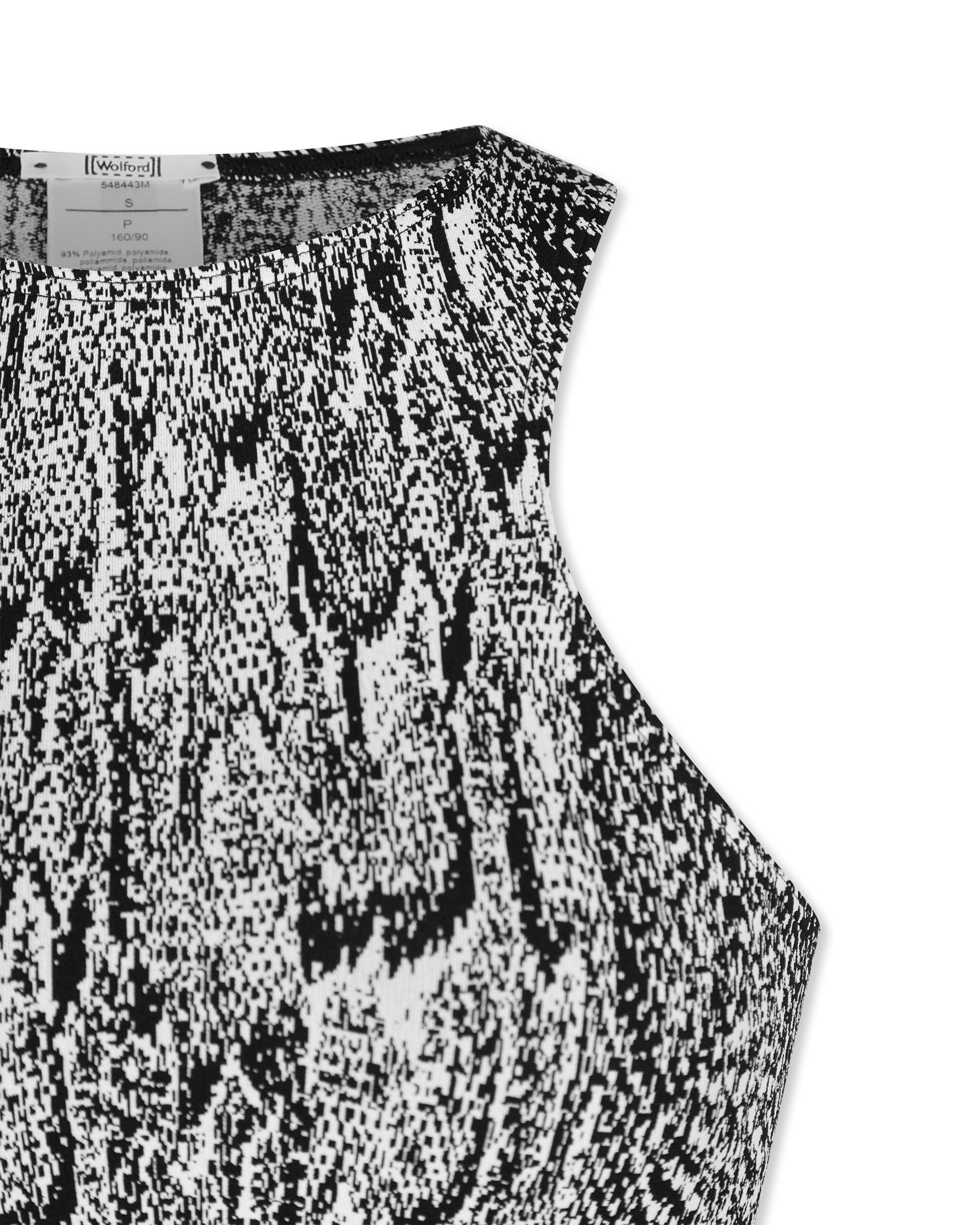Wolford Python Patterned Crop Top