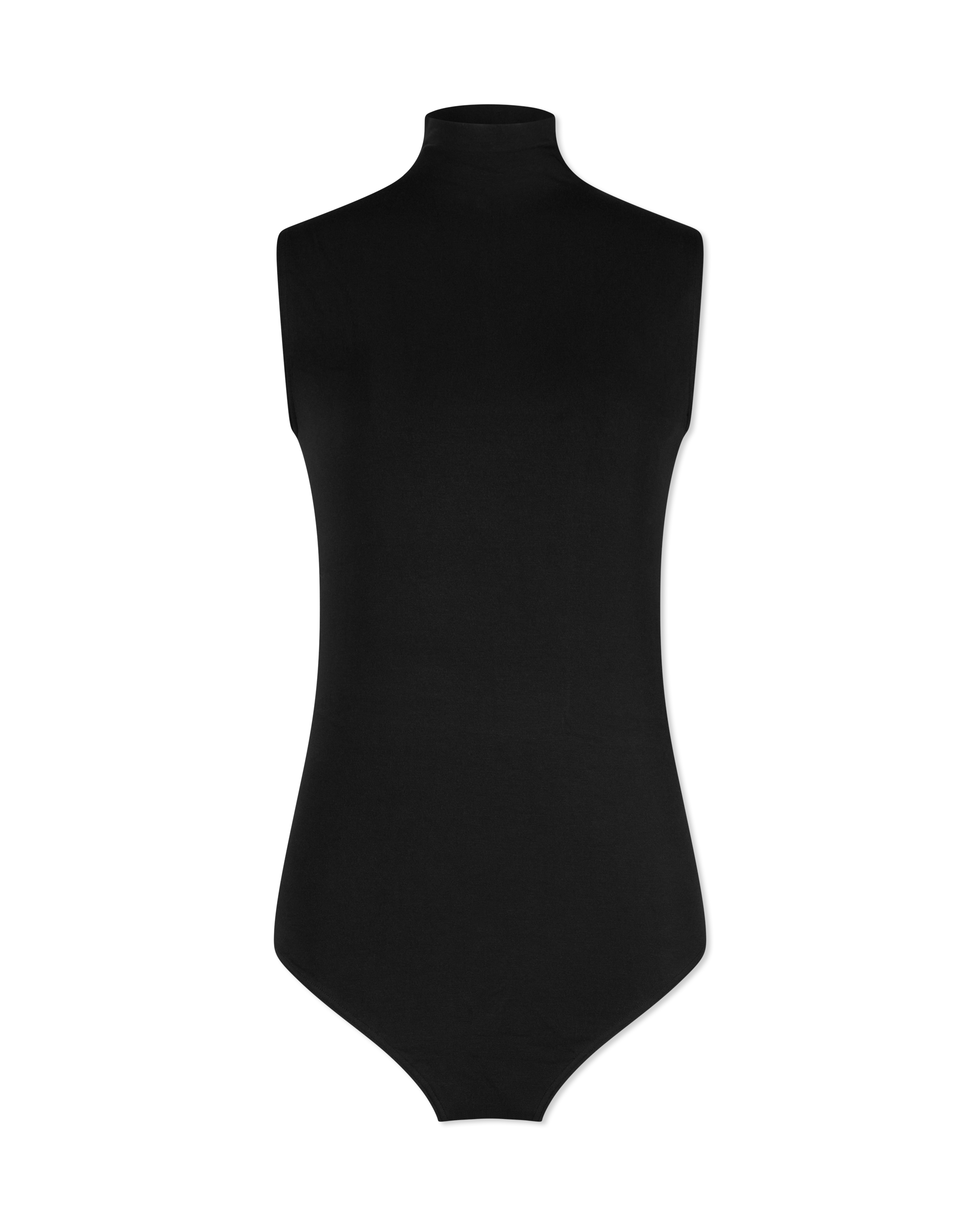 Viscose Turtleneck String Bodysuit
