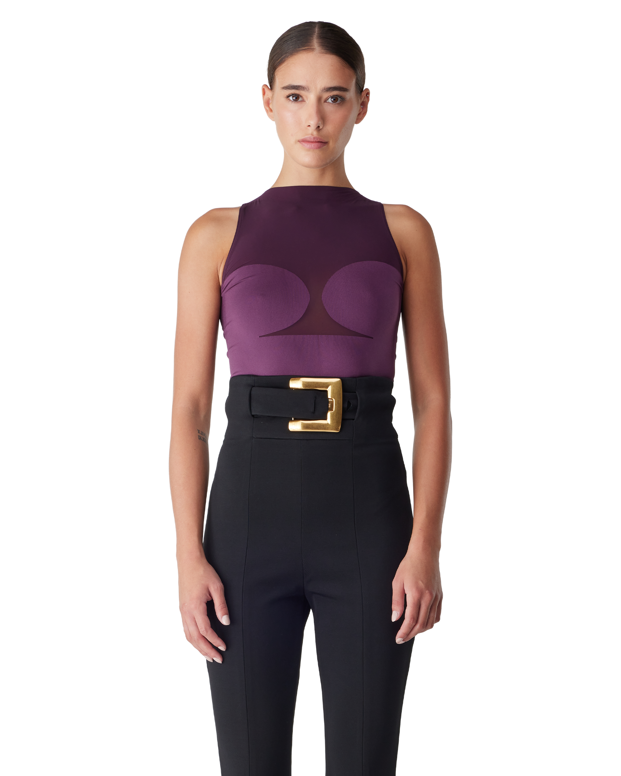 Bustier String Bodysuit