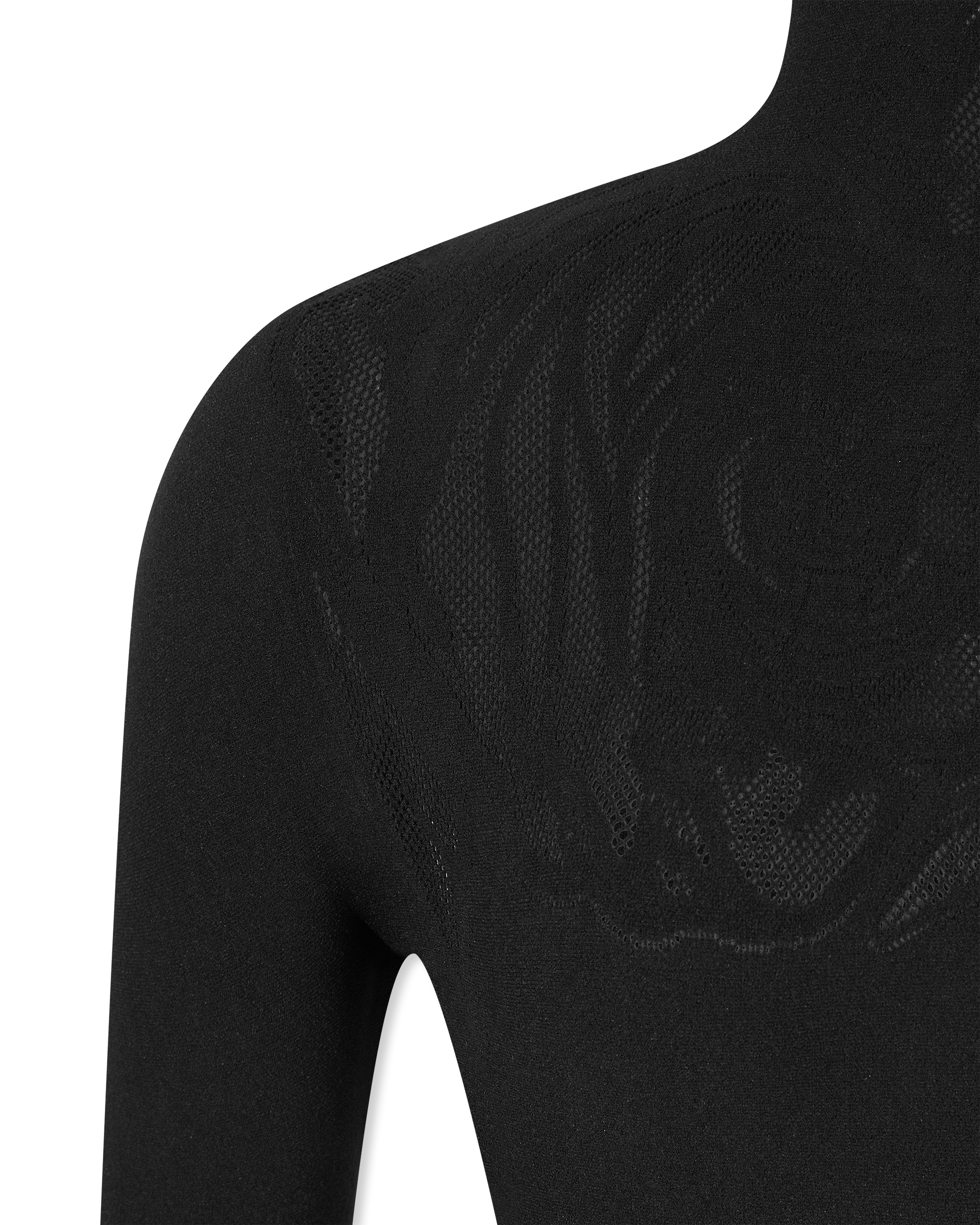 Rose Net Short Sleeve Top