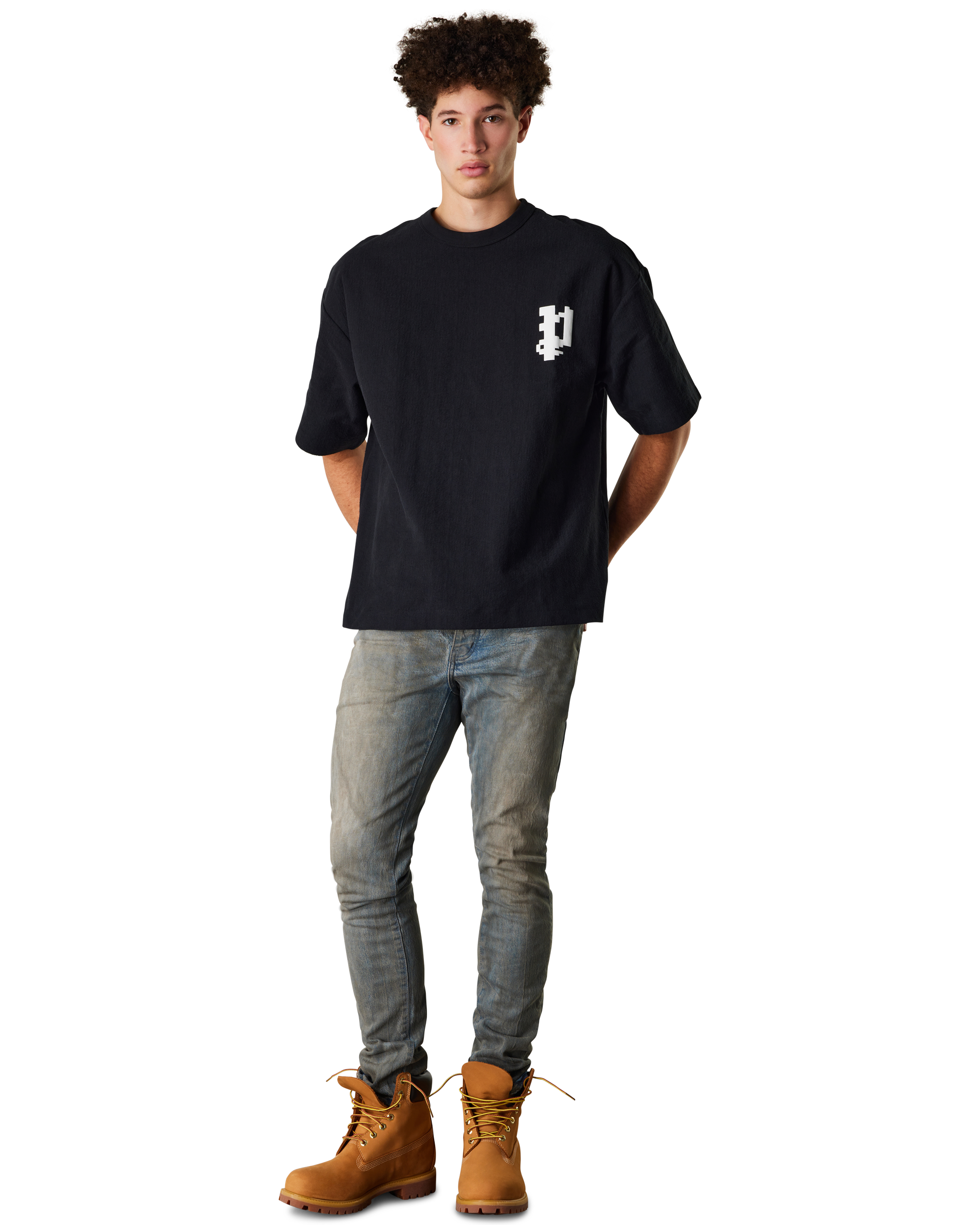 HWT Pixelated Gothic Tee