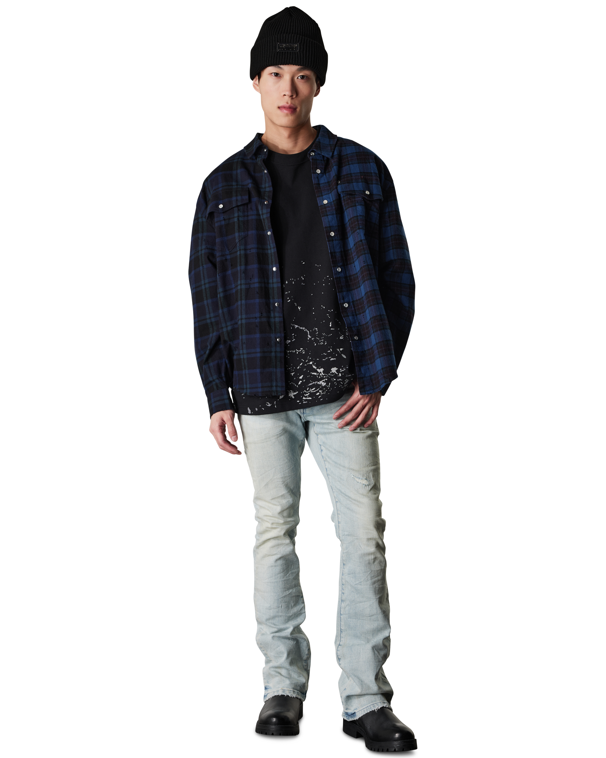 Splatter Paint Jersey Tee