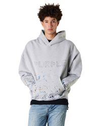 Studded Gothic Camo Hoodie