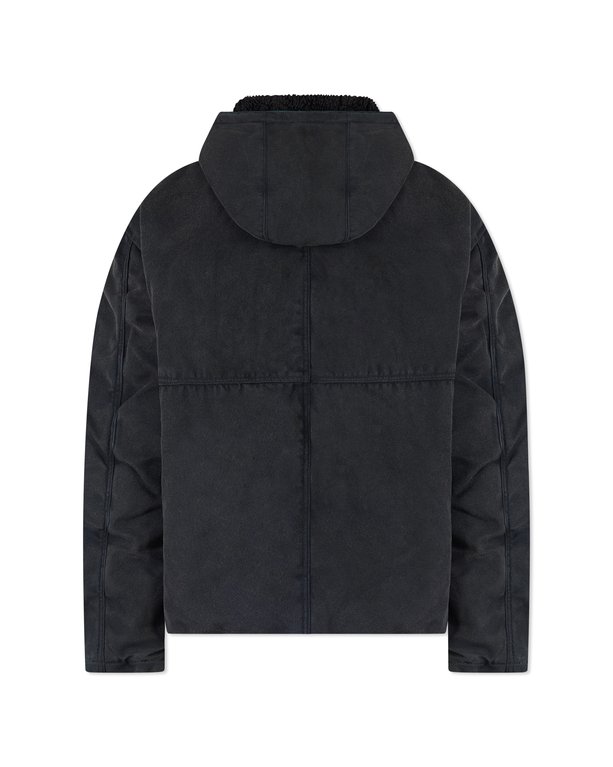 Alpha X Purple Hooded Bomber