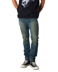 Stratos Vintage Knee Slit Jean