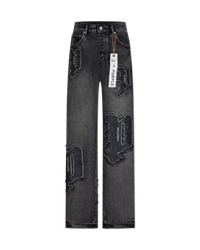 Monceau Sequin Logo Jean