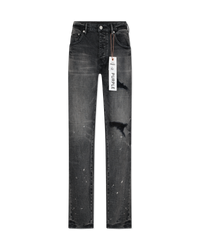 Skinny Plaid Patch Jean