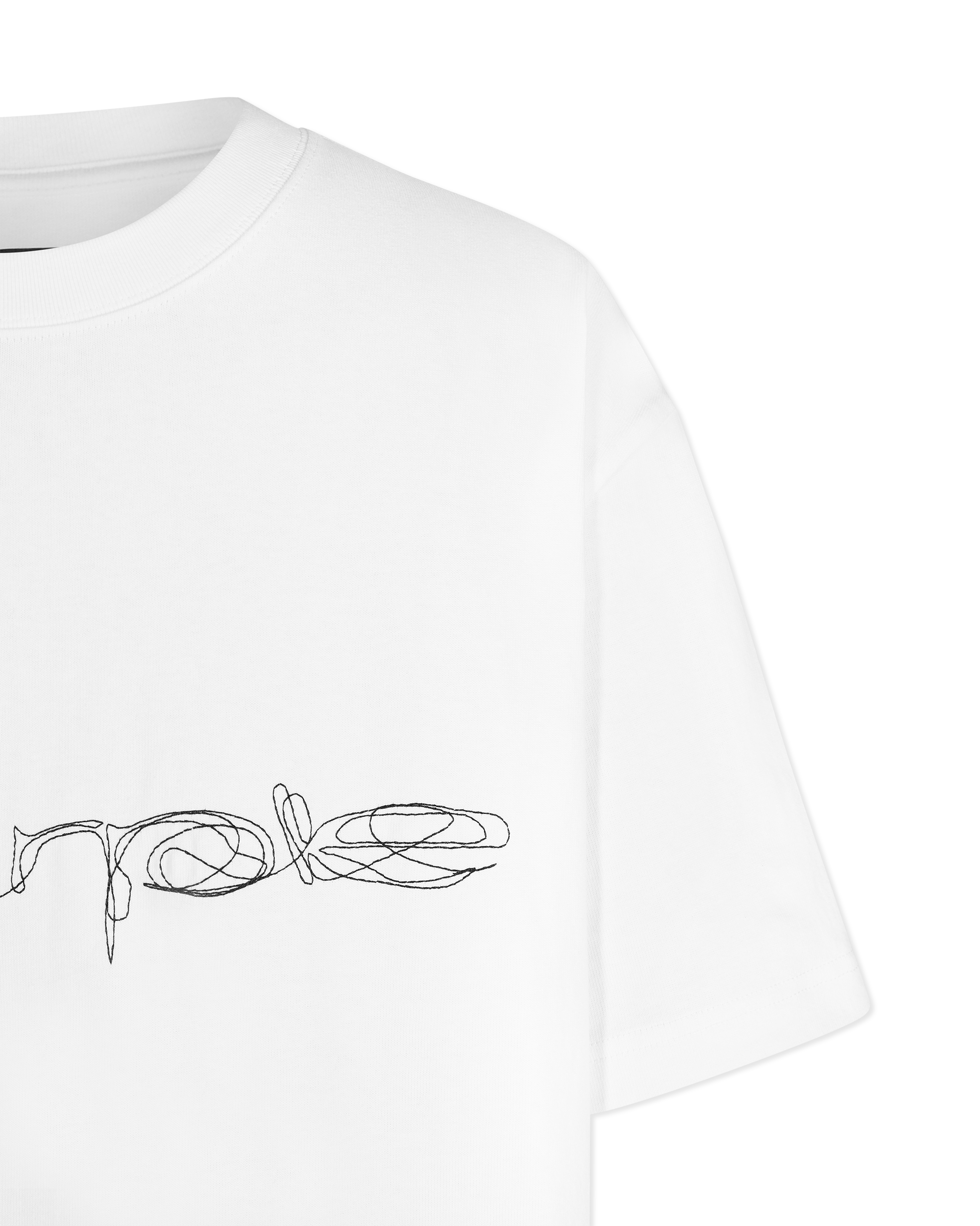 HWT White Jersey SS Tee