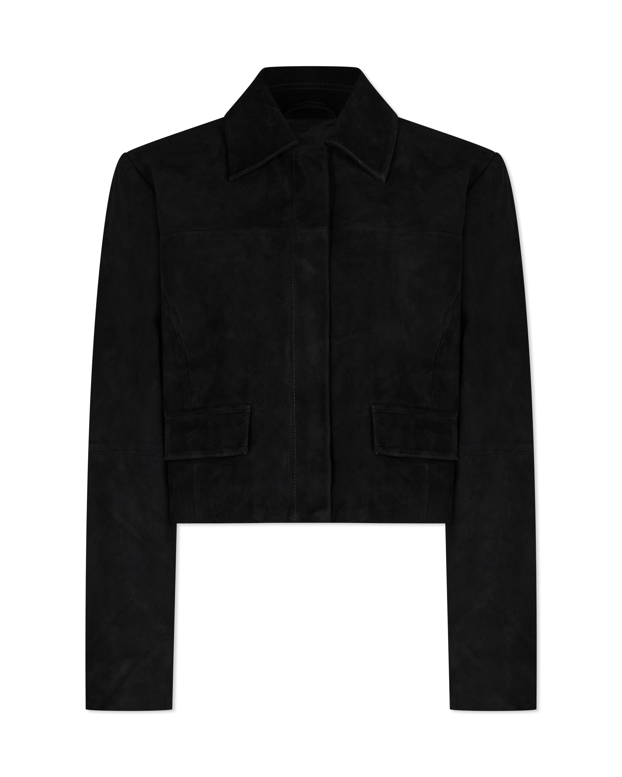 Sullivan Suede Cropped Jacket