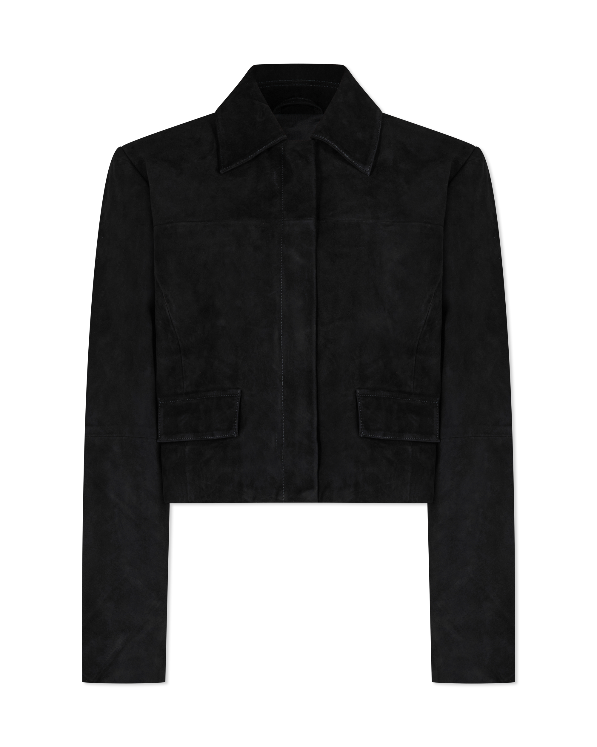 Sullivan Suede Cropped Jacket
