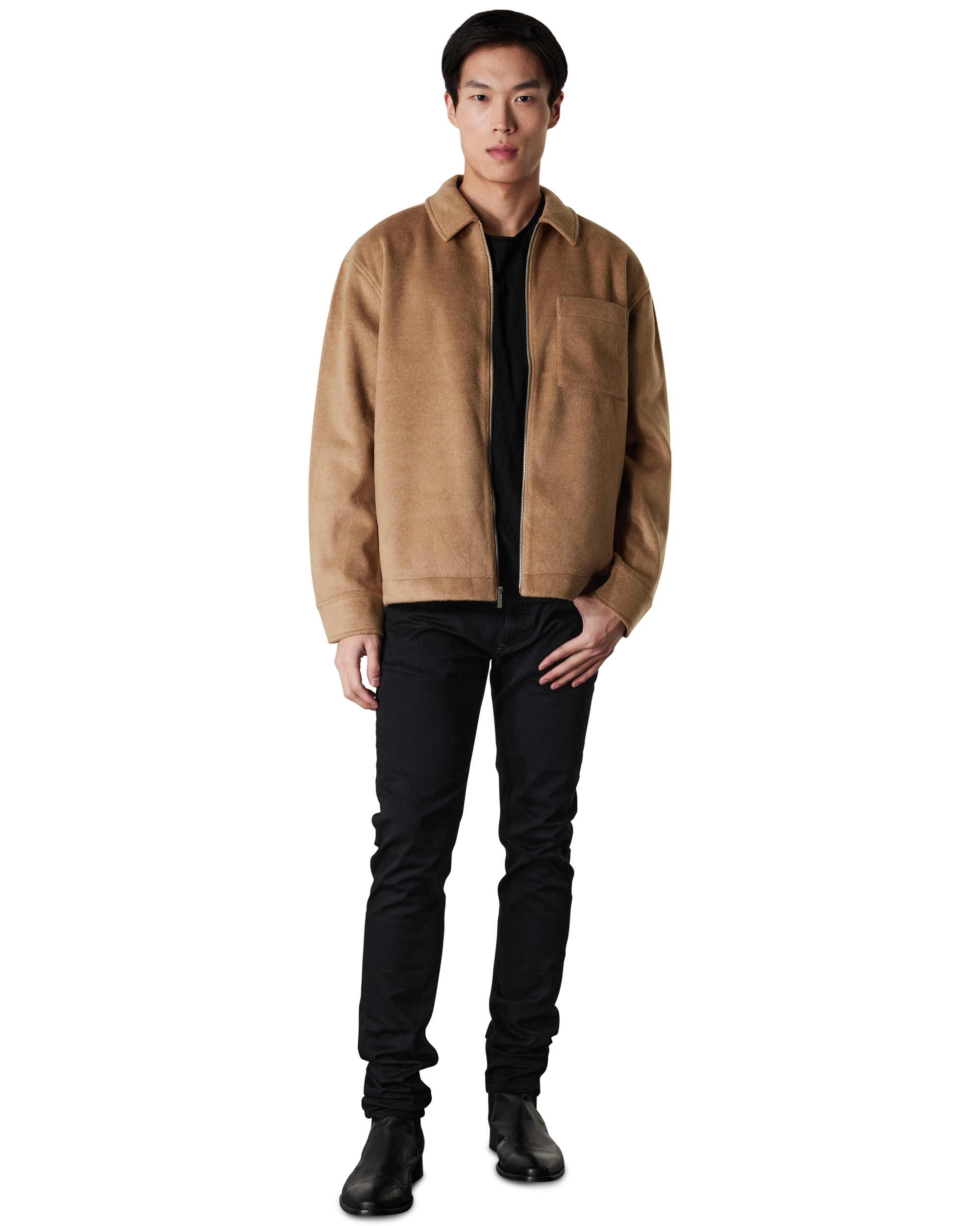 Double Knit Flannel Jacket