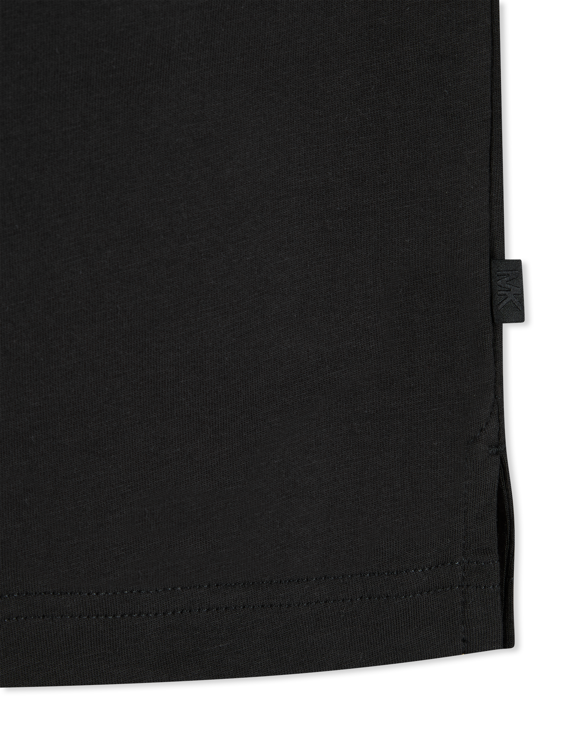 Block Print Cotton Polo Shirt