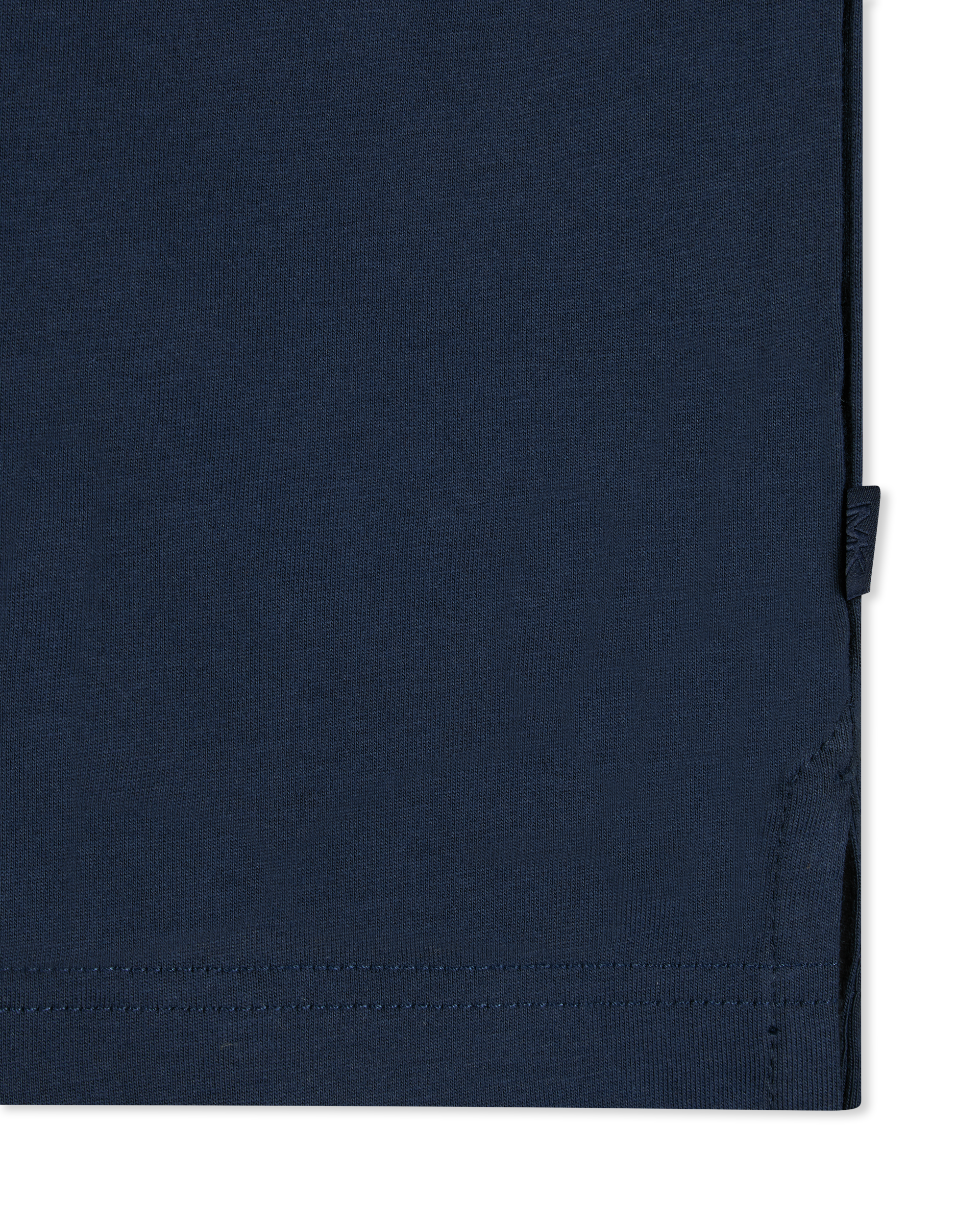 Block Print Cotton Polo Shirt