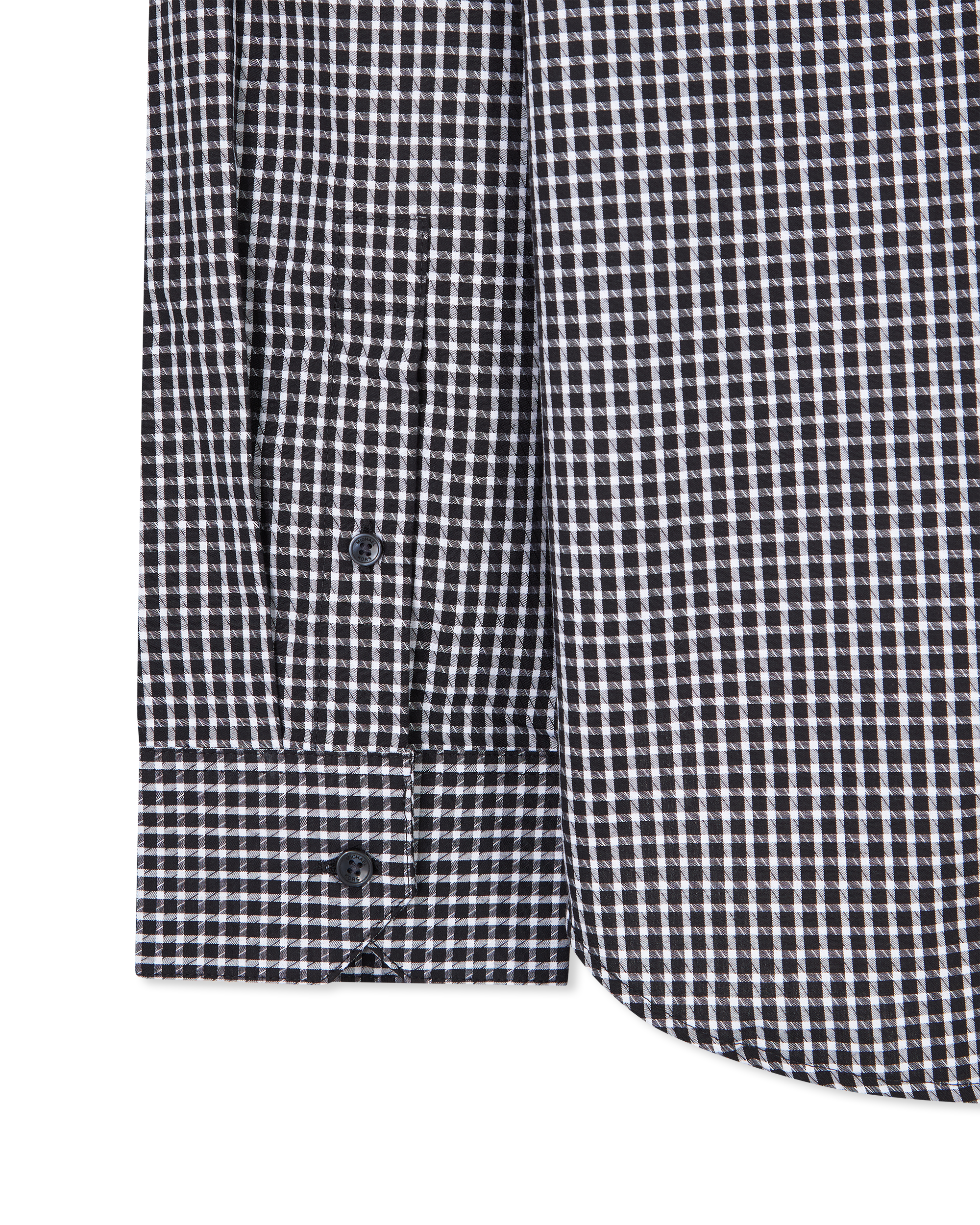Dobby Gingham Long Sleeve Shirt