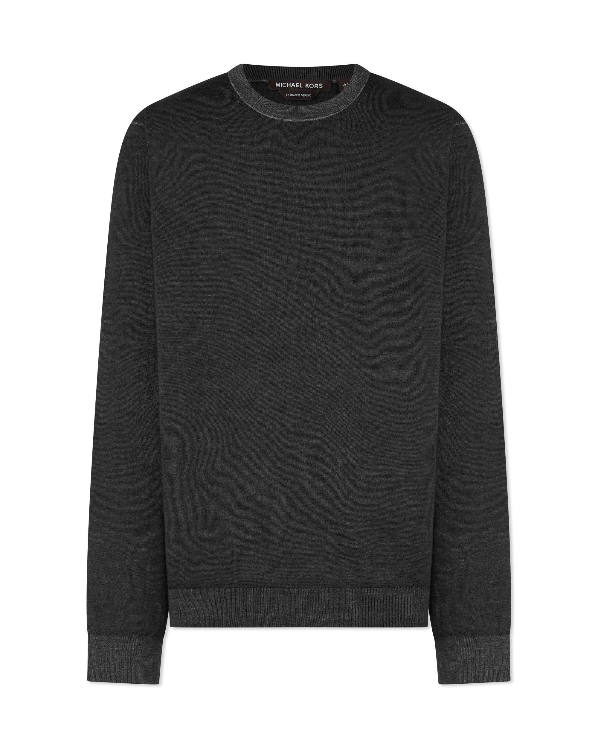 Garment-Dyed Merino Crew Neck