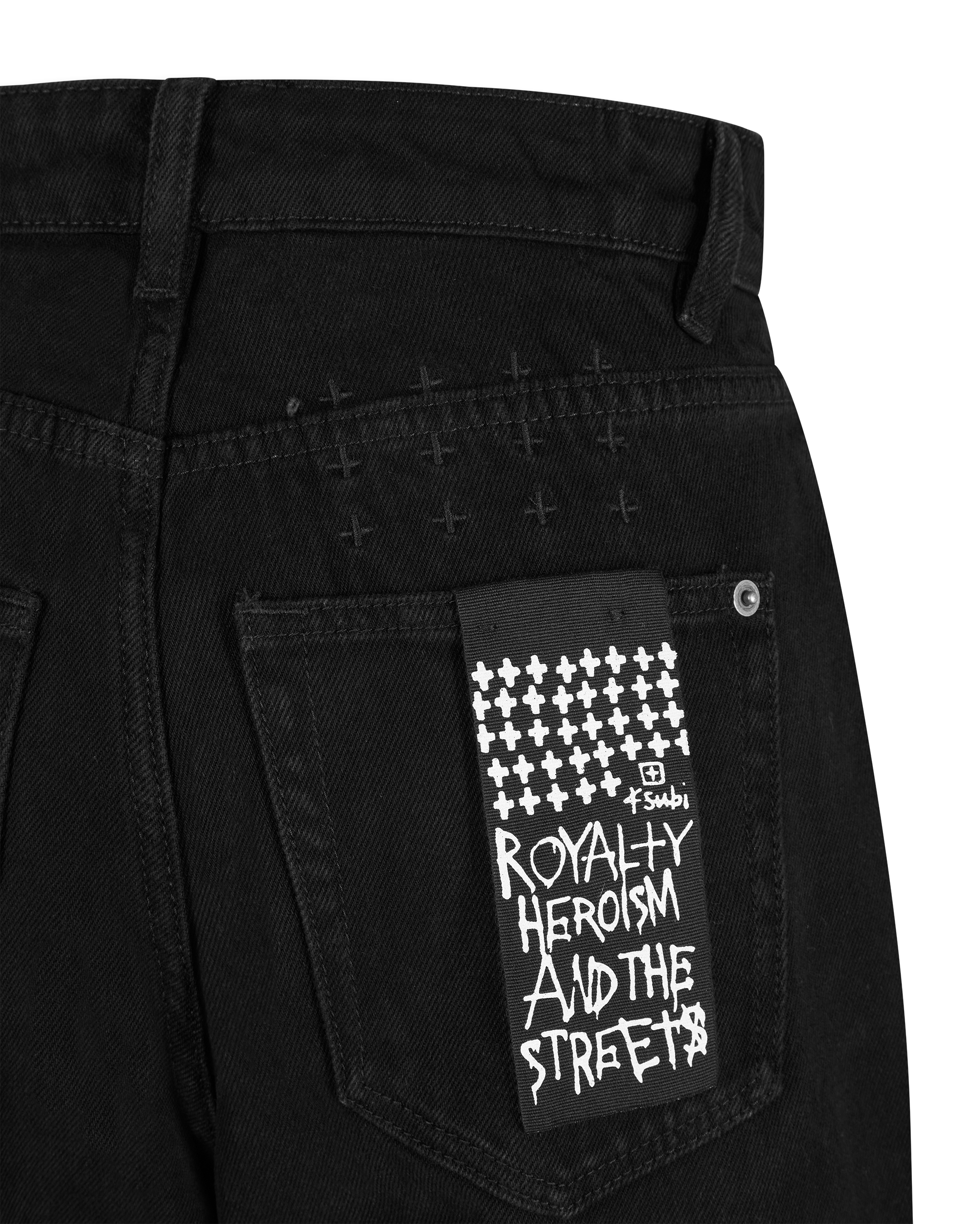 Ksubi Jeans Playback Sliver Jet Black Renaissance