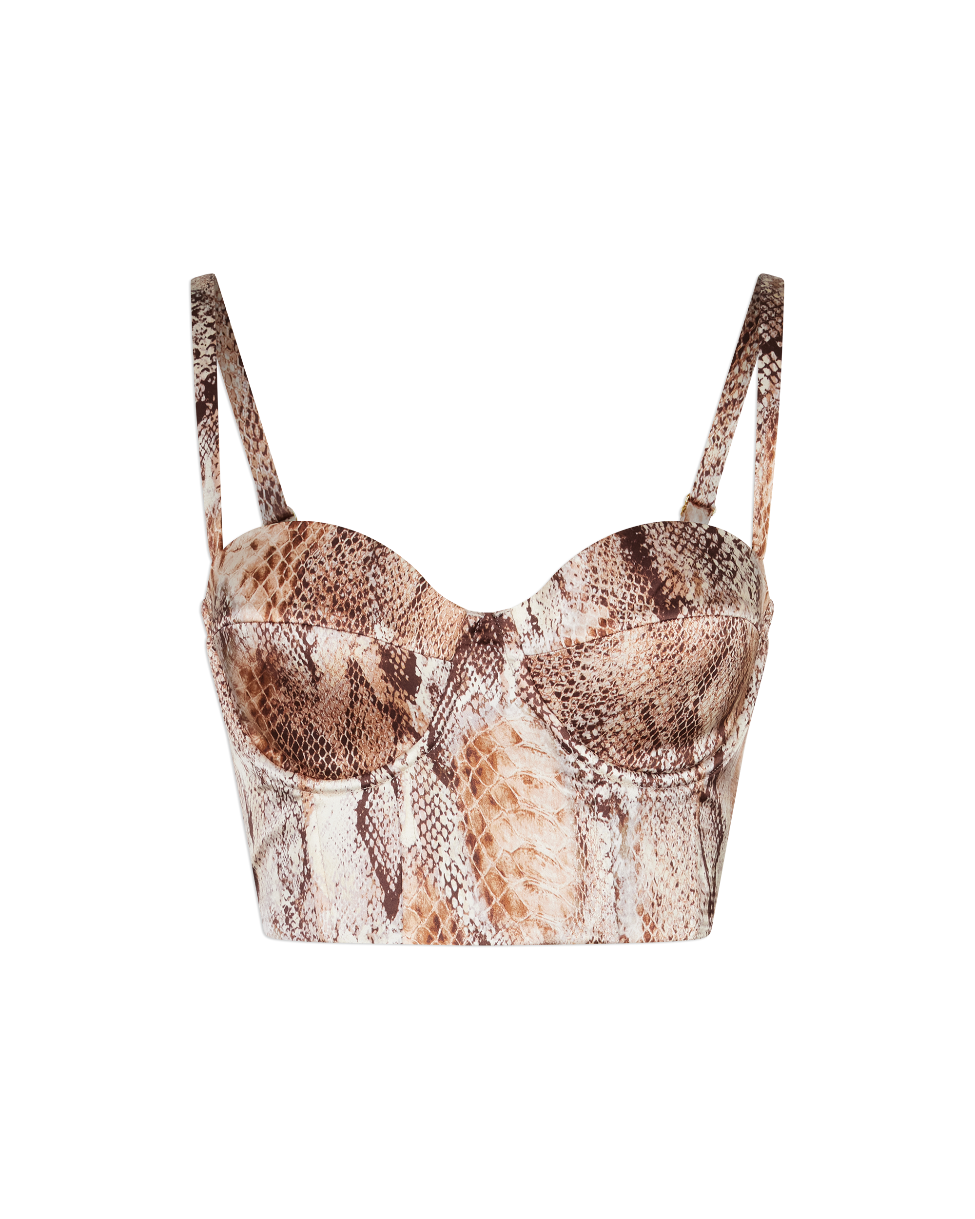 Sonya Silk Bustier