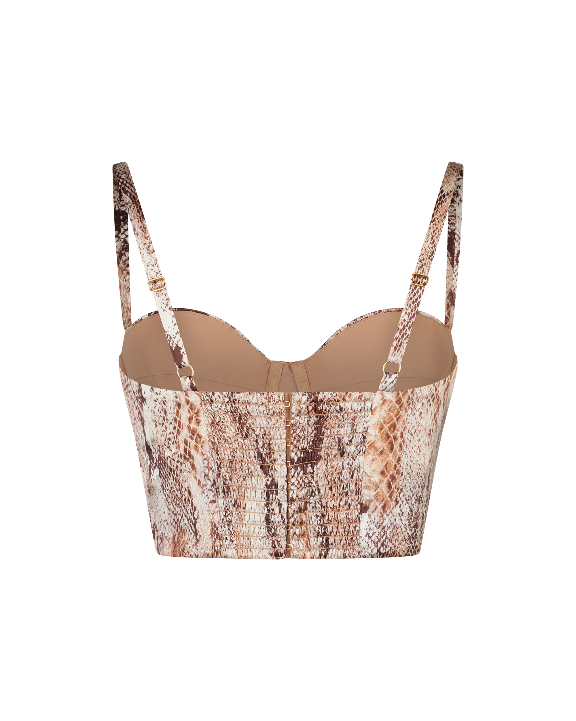 Sonya Silk Bustier