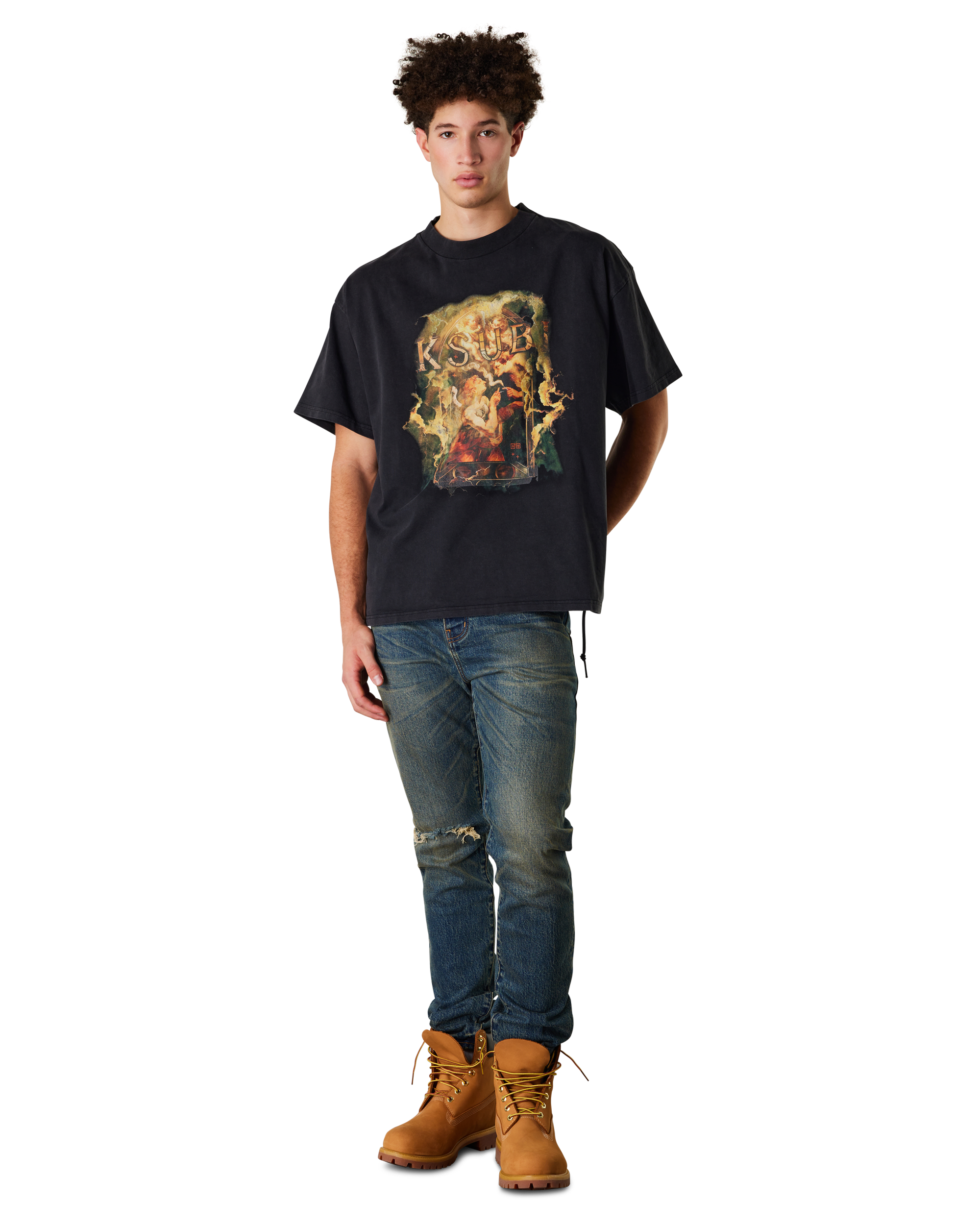 Ksubi Jeans Ascension Ekcess Tee