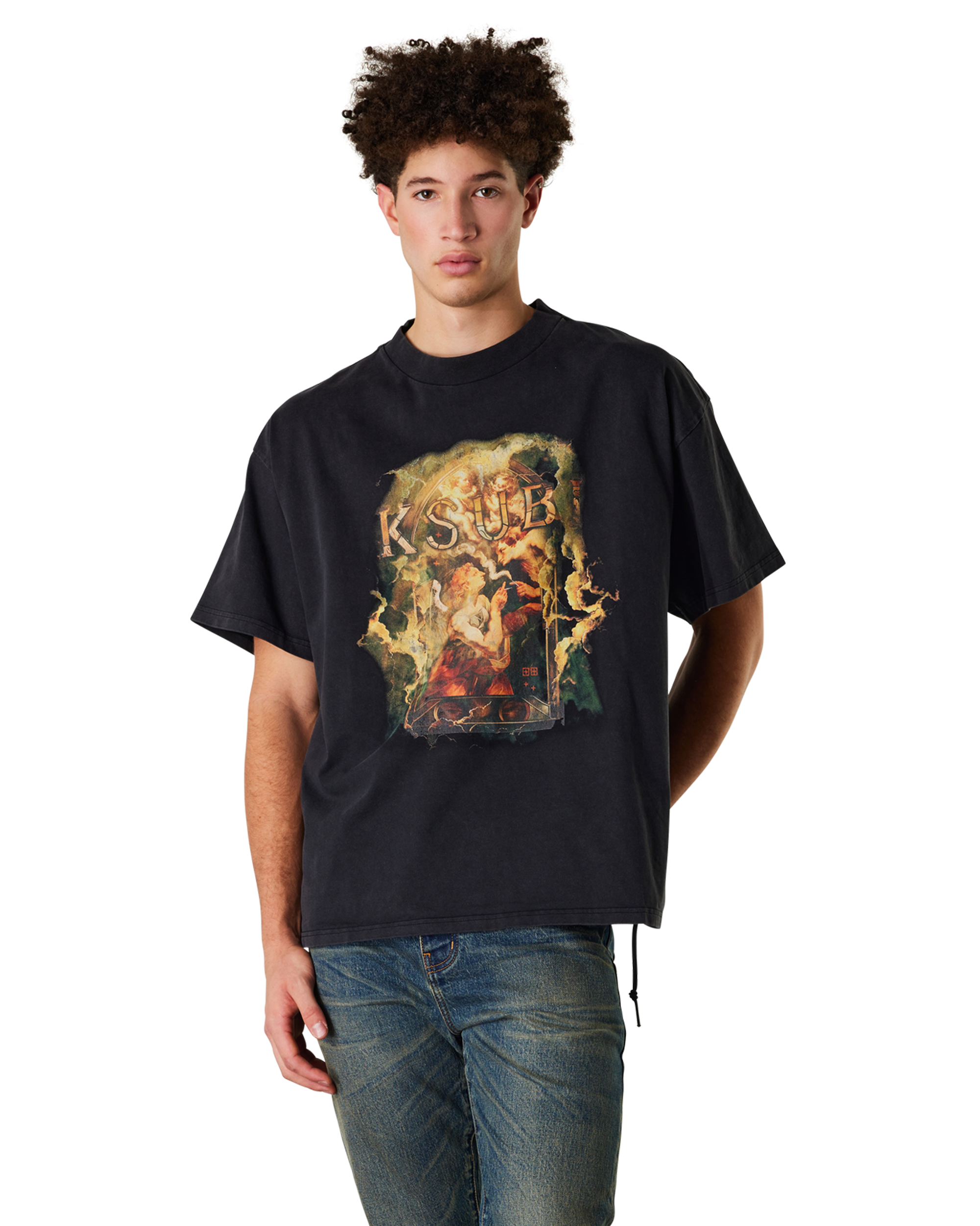 Ksubi Jeans Ascension Ekcess Tee
