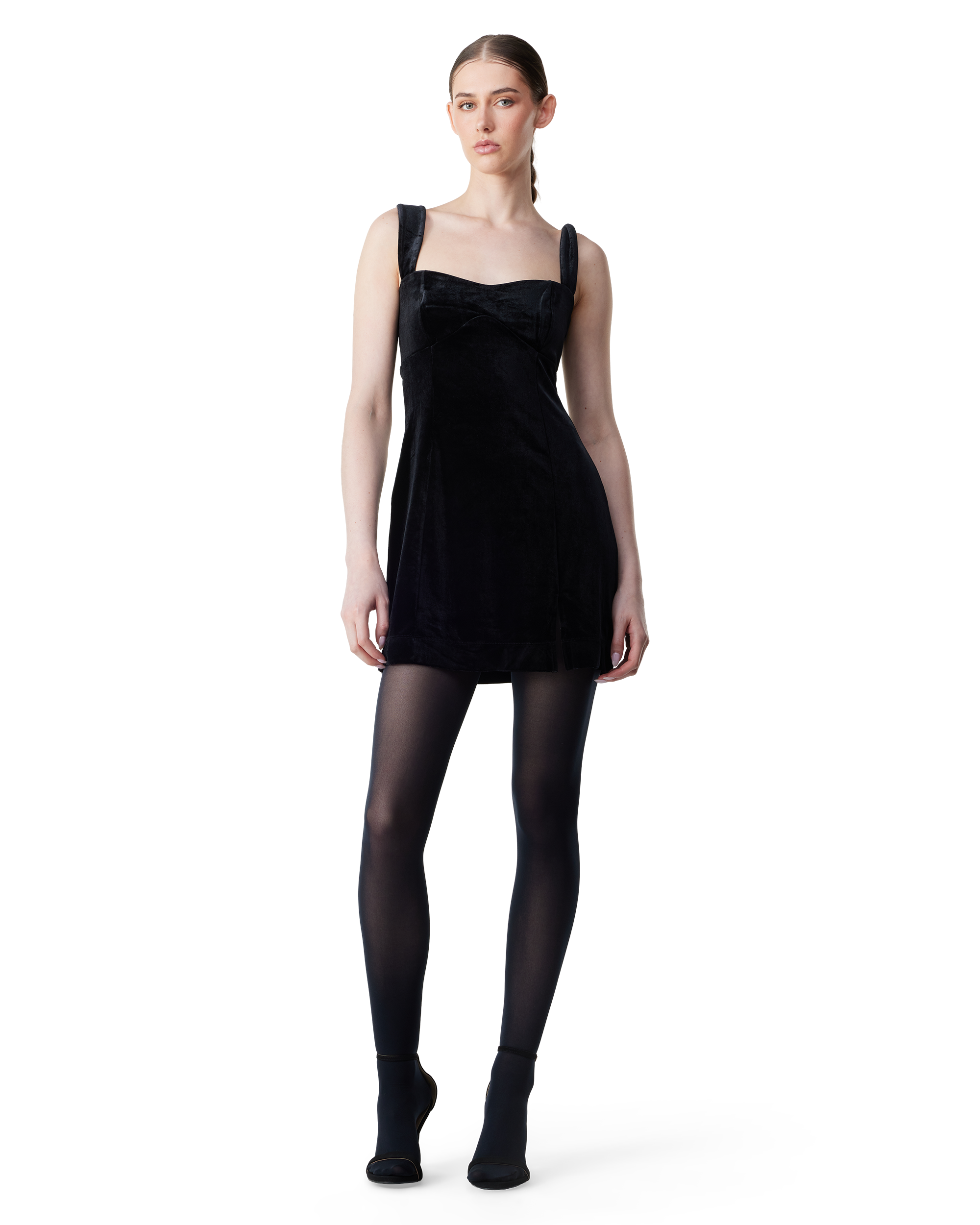 Velvet Mini Dress